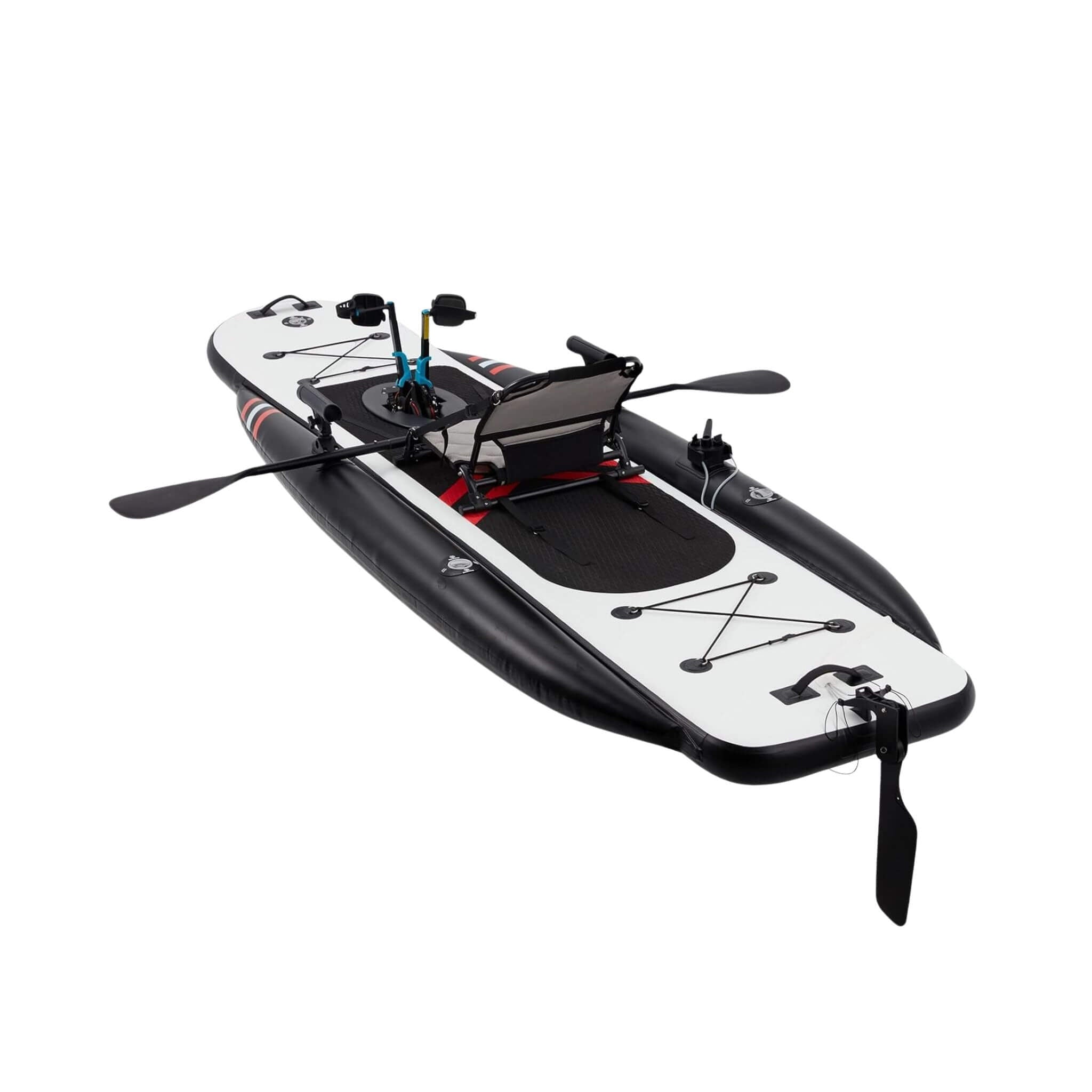 Premium 12FT Lightweight Inflatable Fishing Kayak With Pedal System