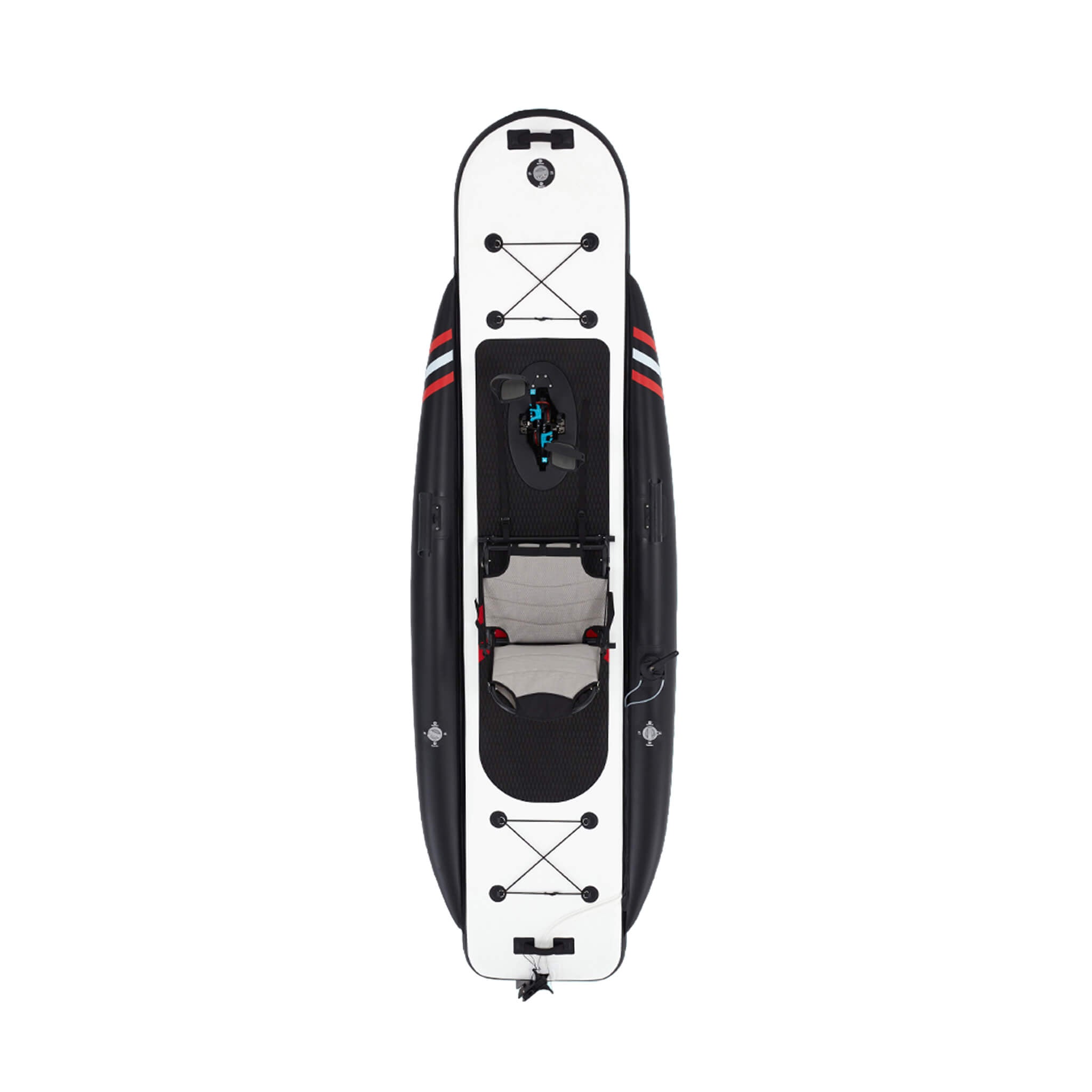 Premium 12FT Lightweight Inflatable Fishing Kayak With Pedal System