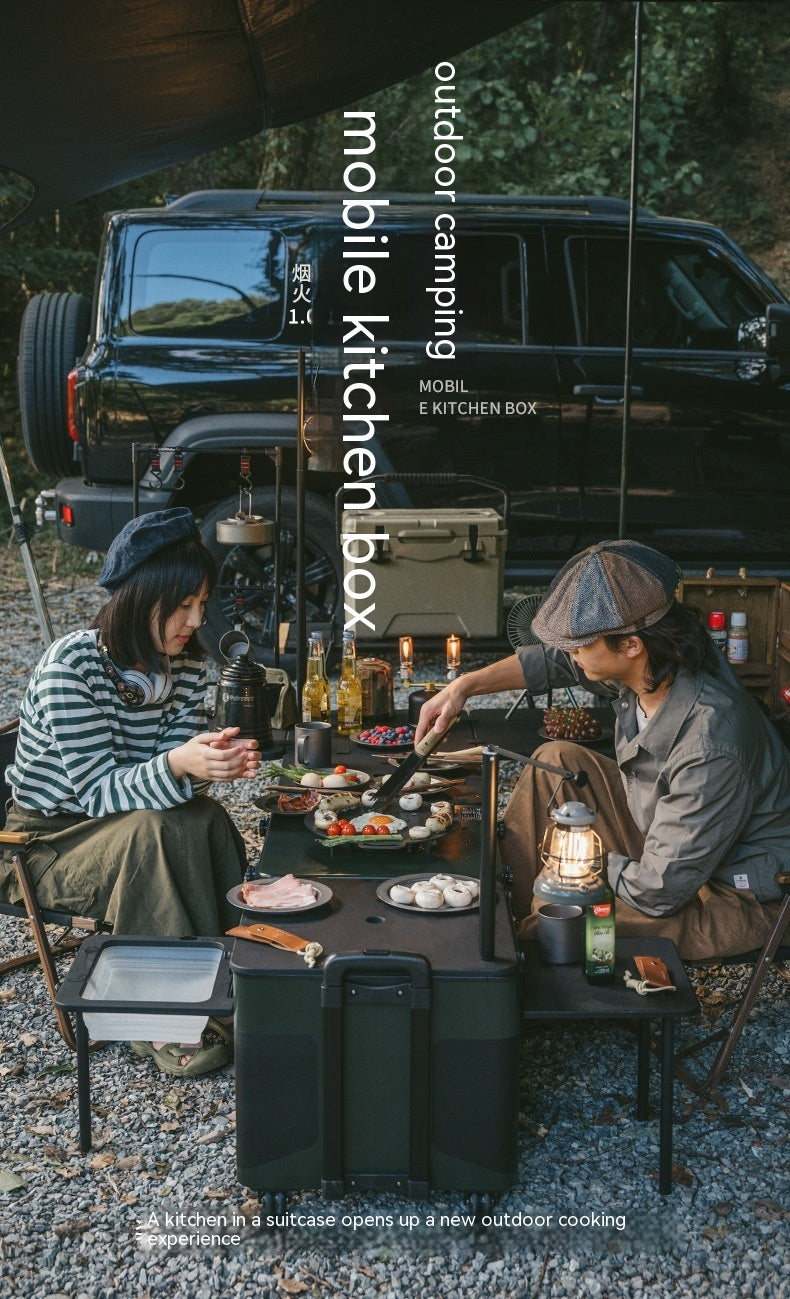Outdoor Mobile Camping Kitchen