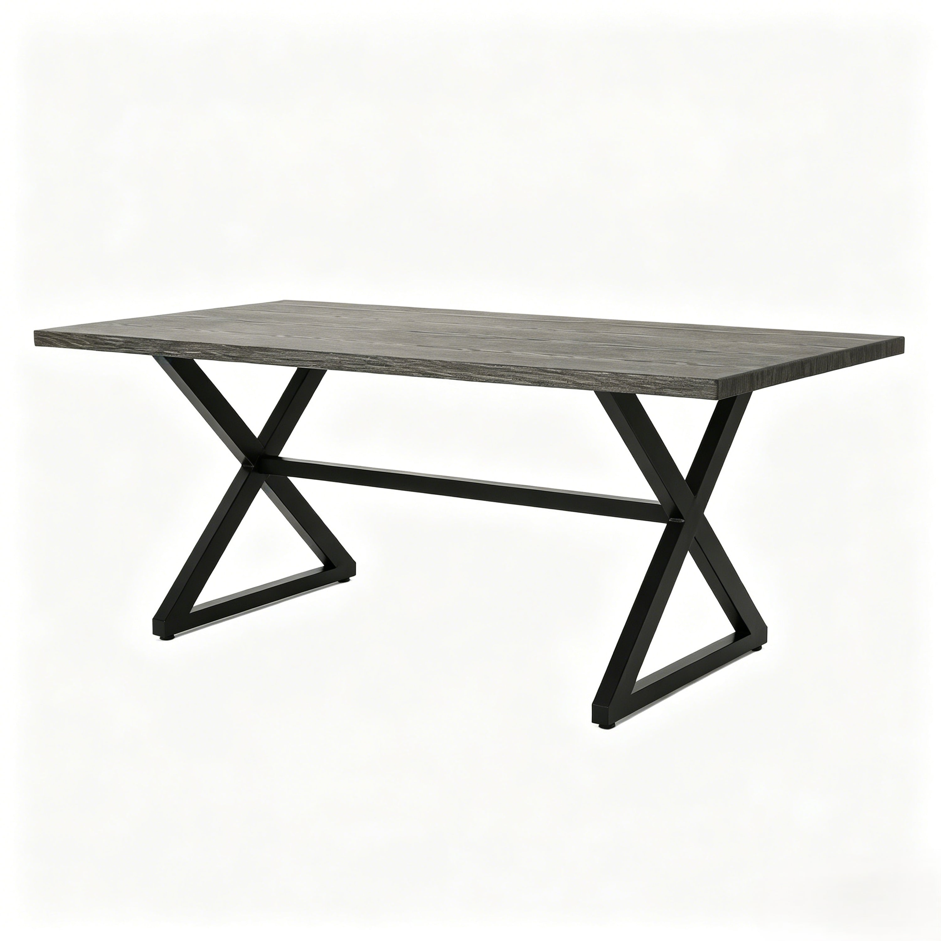 7-Piece Outdoor Dining Set with Aluminum Chairs