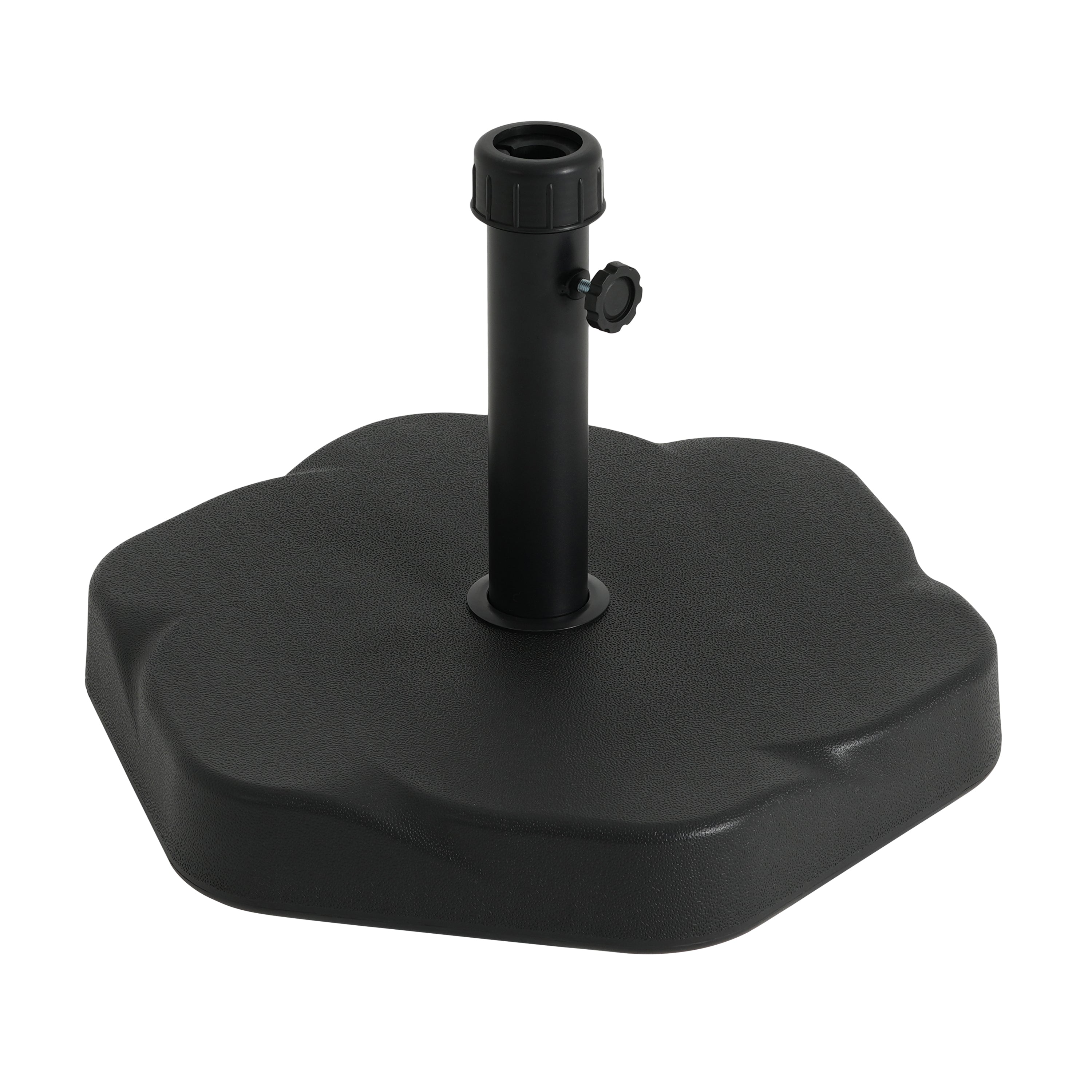 Hex Shape Outdoor 65-Pound Umbrella Base
