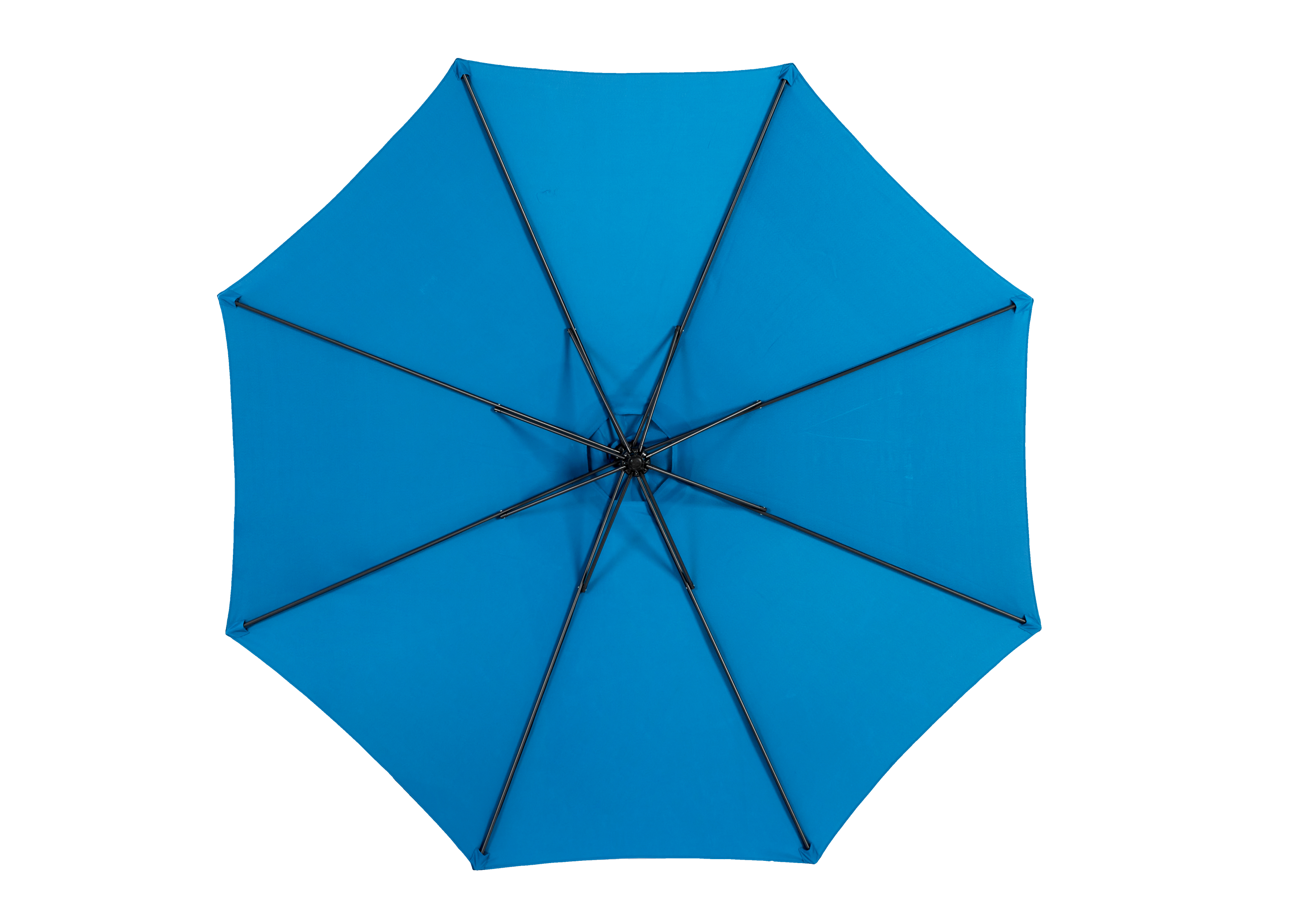 10ft Offset Hanging Market Patio Umbrella with Easy Tilt Adjustment