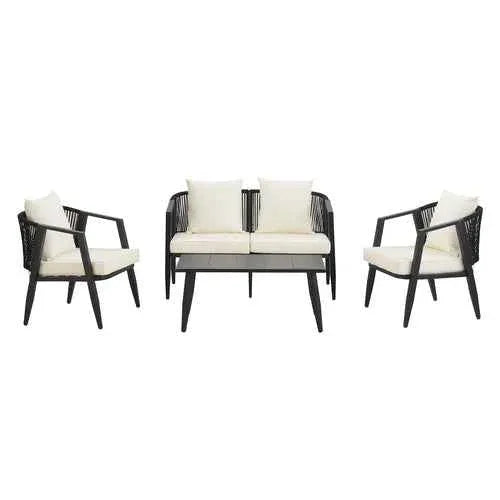 Durable and Comfortable Outdoor Seating Set,Suitable for Patios,