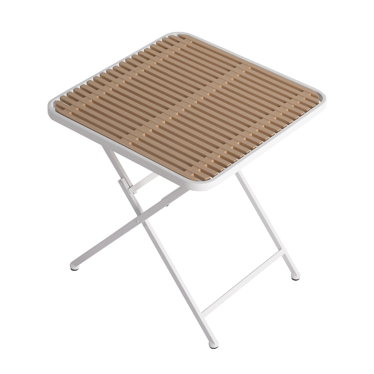 Modern 4 Piece Outdoor Set with Folding Table - Green or Orange