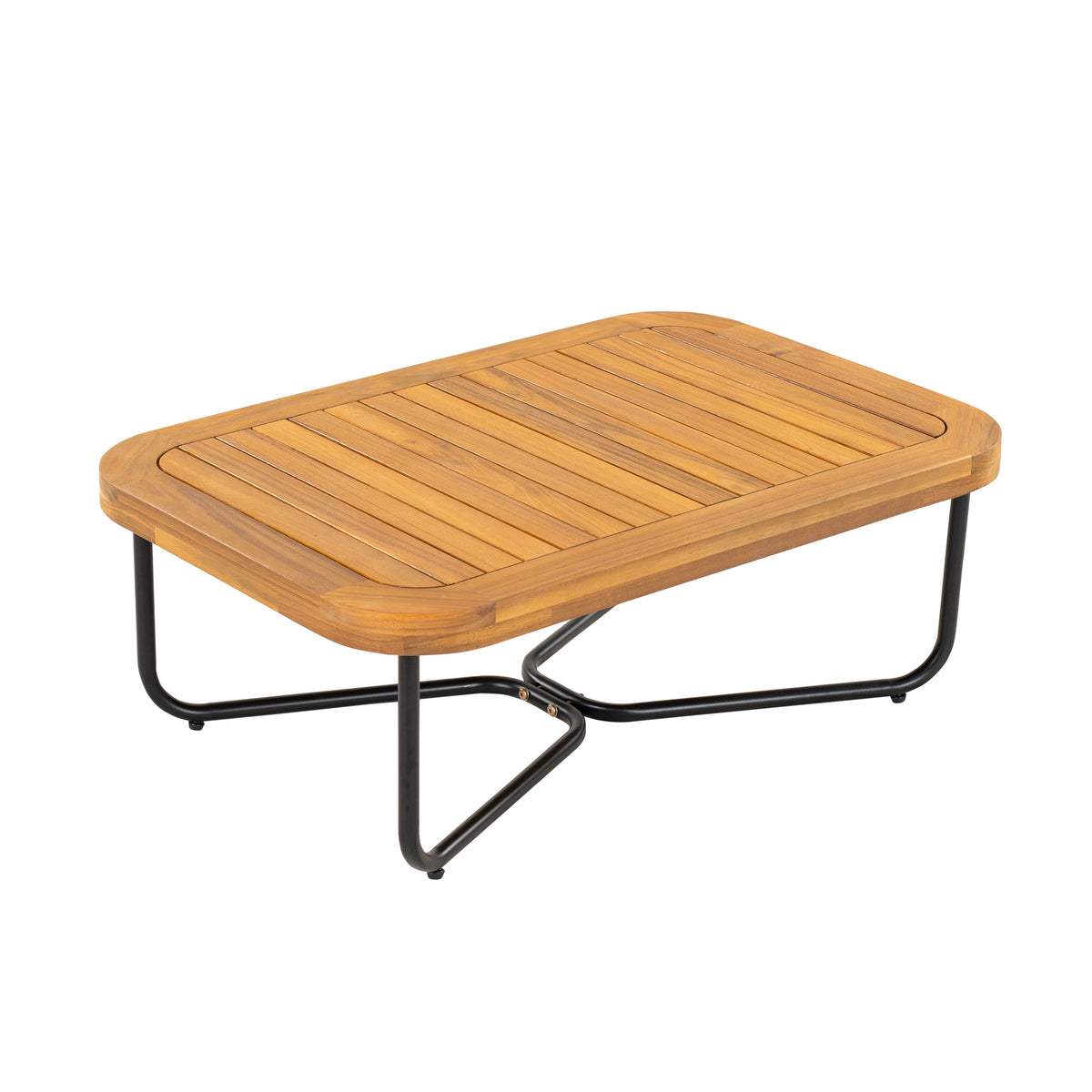 Lucca Outdoor 8 Seaters Patio Set with Rope Woven Detail - Acacia Wood