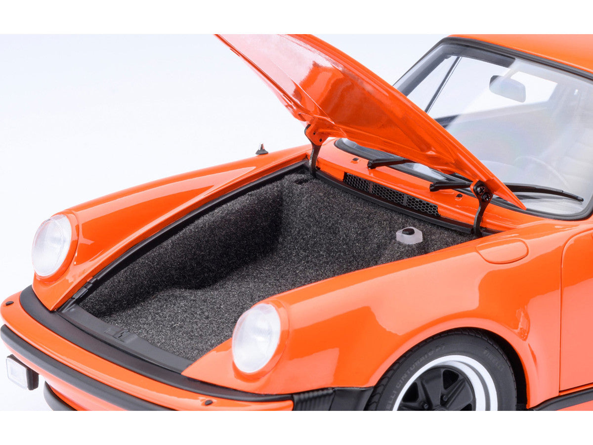 Porsche 911 Turbo 3.0 (930) Continental Orange 1/18 Model Car by Autoart