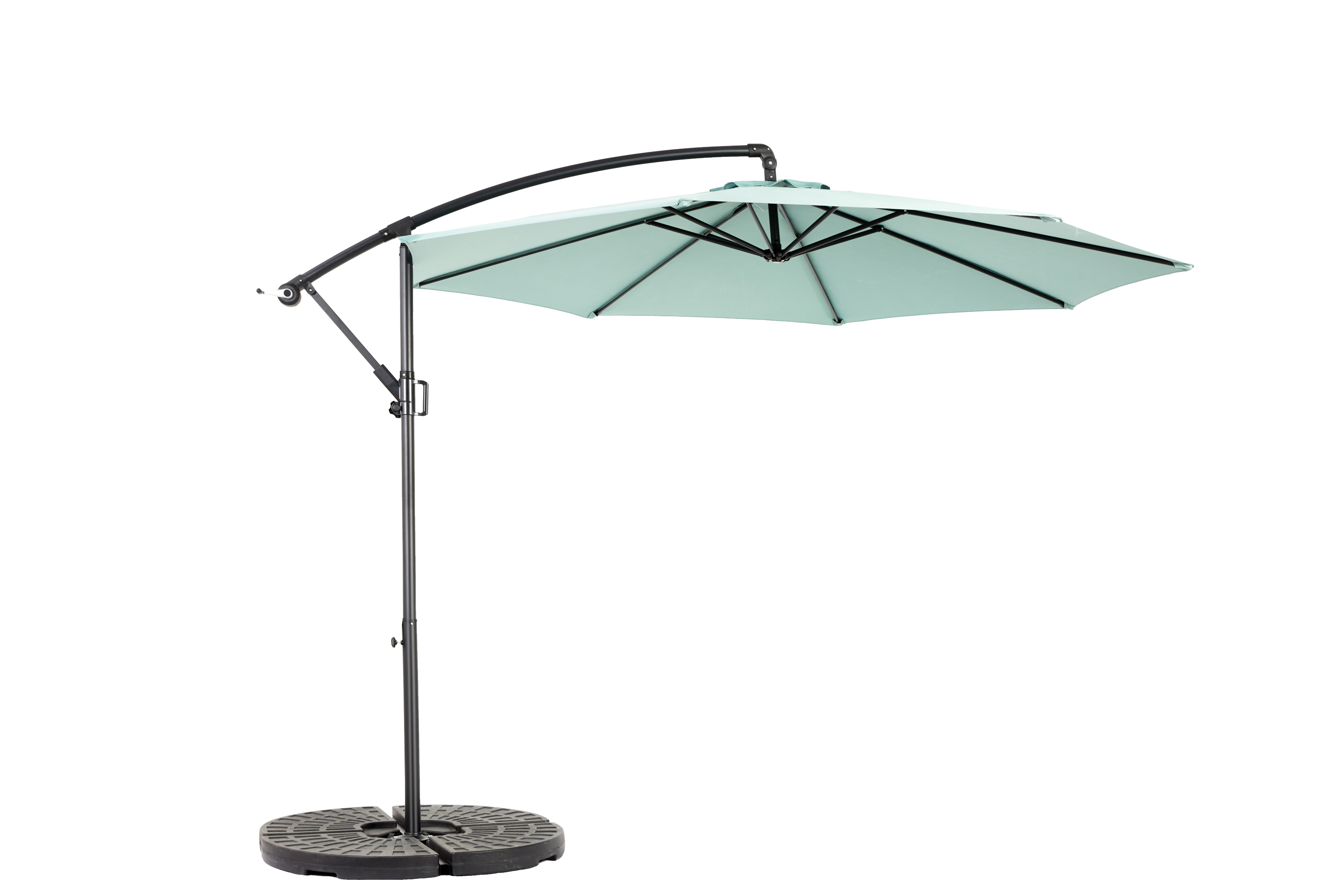 Best Choice Products 10ft Offset Hanging Market Patio Umbrella