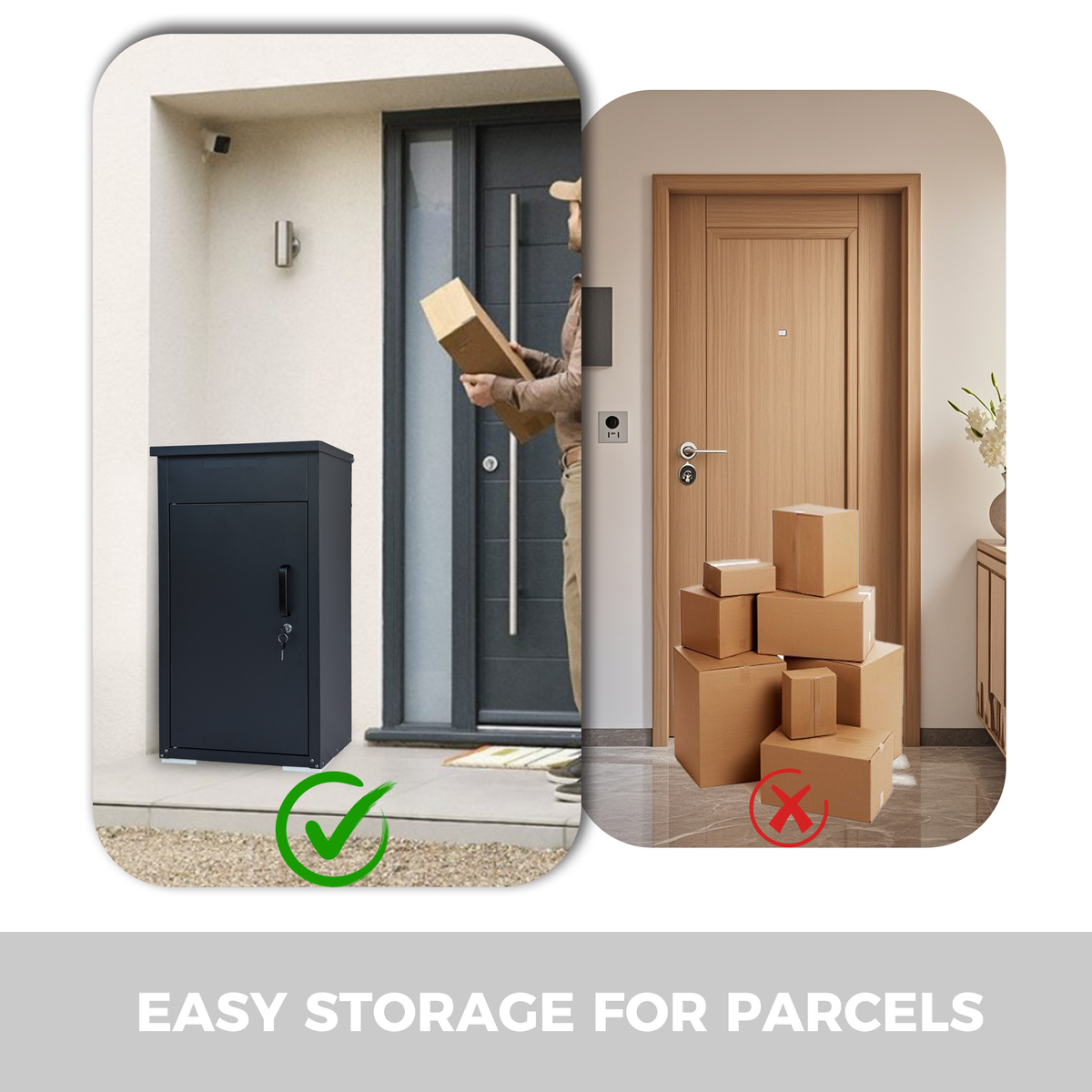 Stylish Outdoor Package Delivery Box
