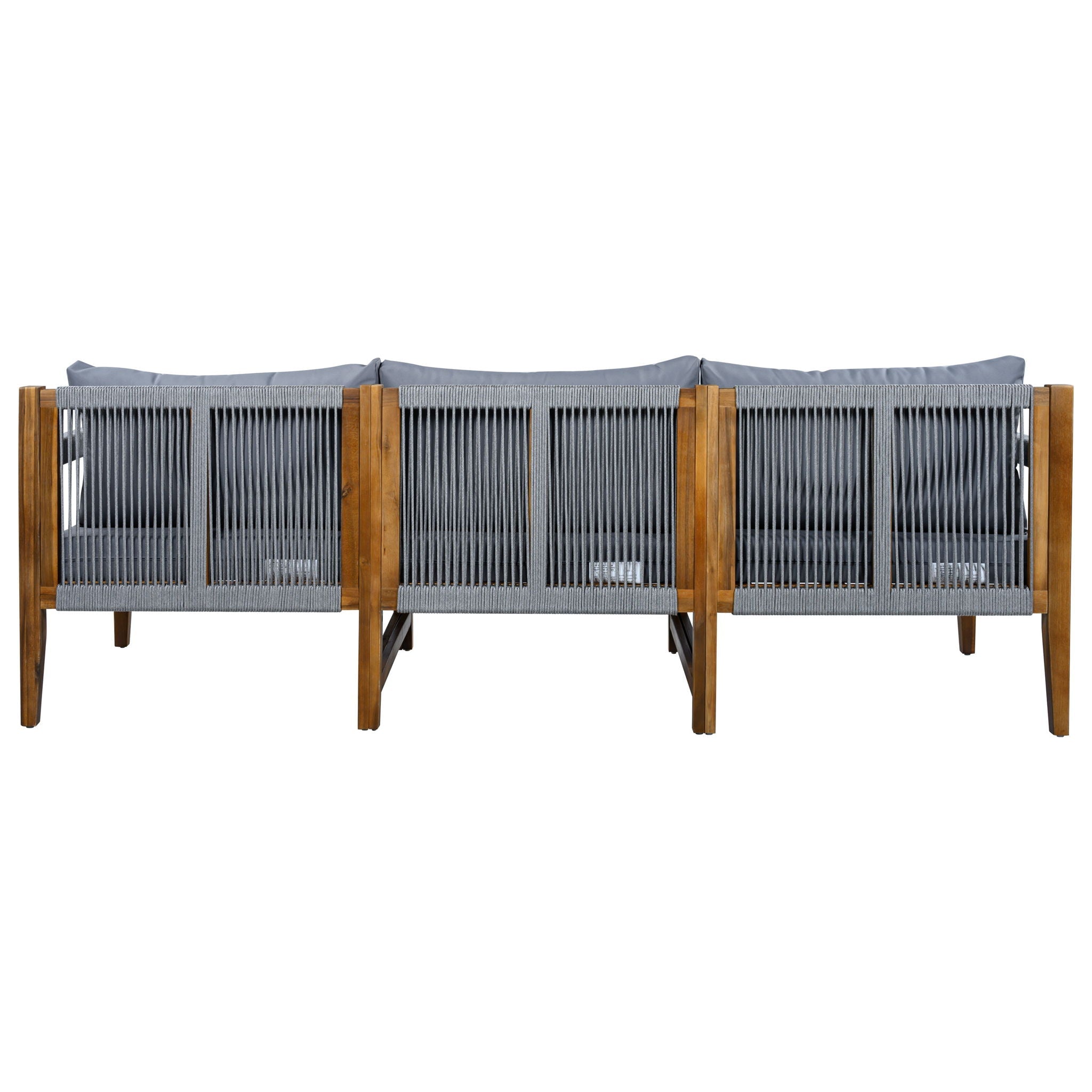 3 Piece Outdoor Sectional Sofa Set