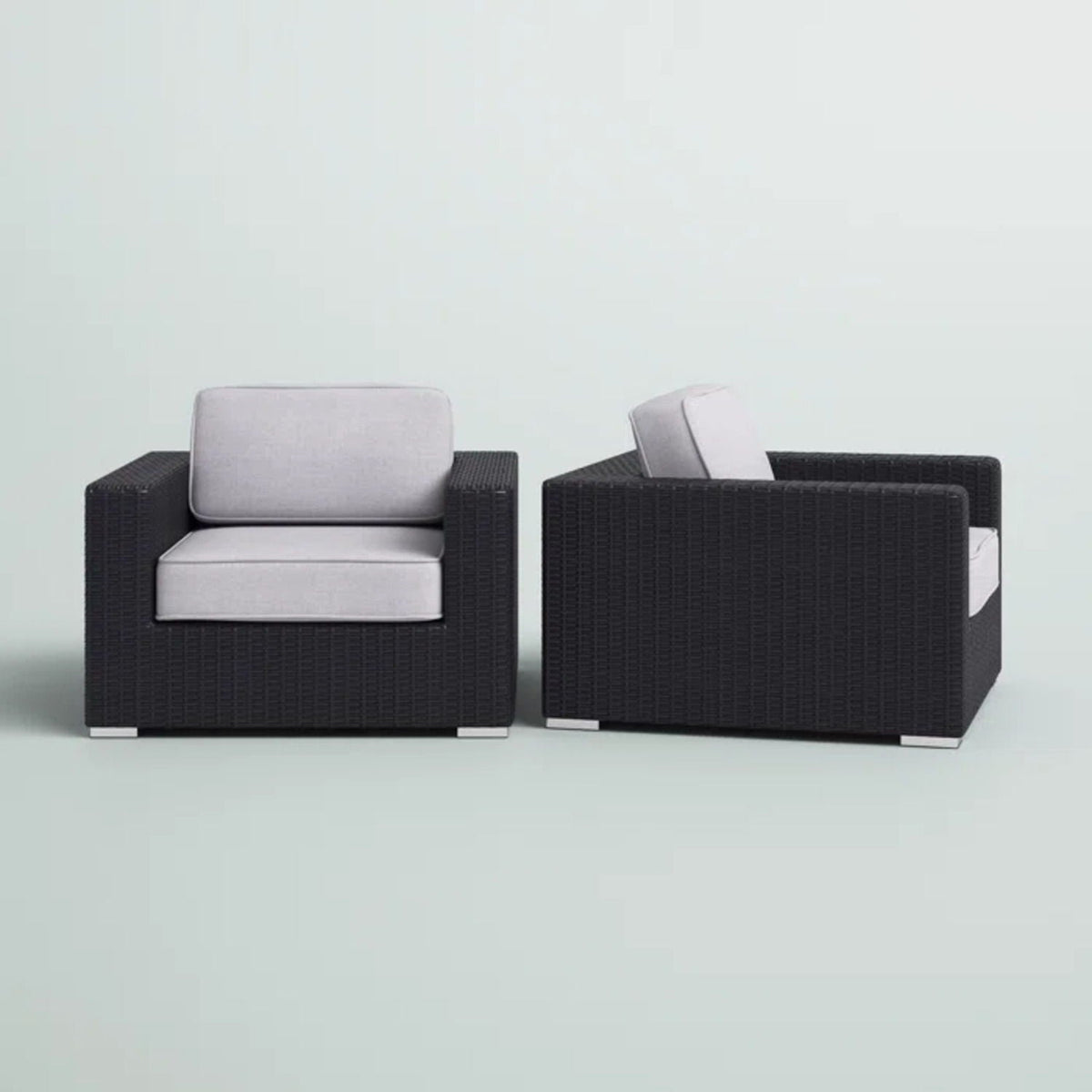 Outdoor Patio Chair With Cushions