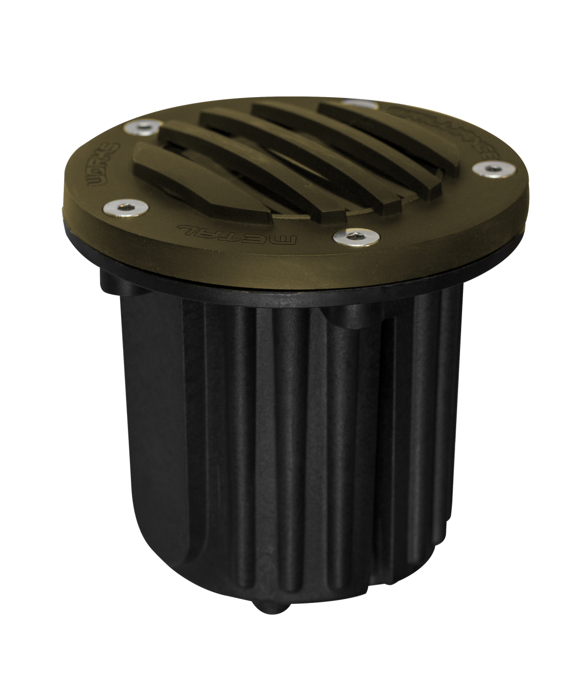 Black Diamond MR16 Well Light in Bronze GRATE NL