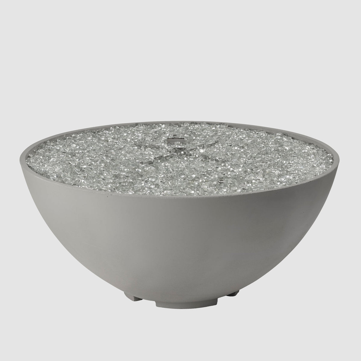Cove Concrete Edge Gas Fire Pit Bowl 42"