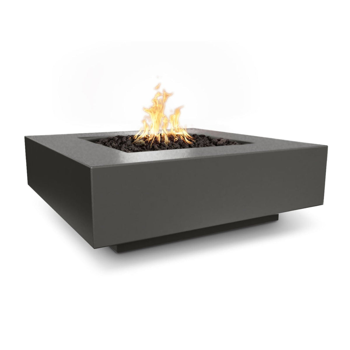 Cabo Square 48" GFRC Concrete Fire Pit by The Outdoor Plus