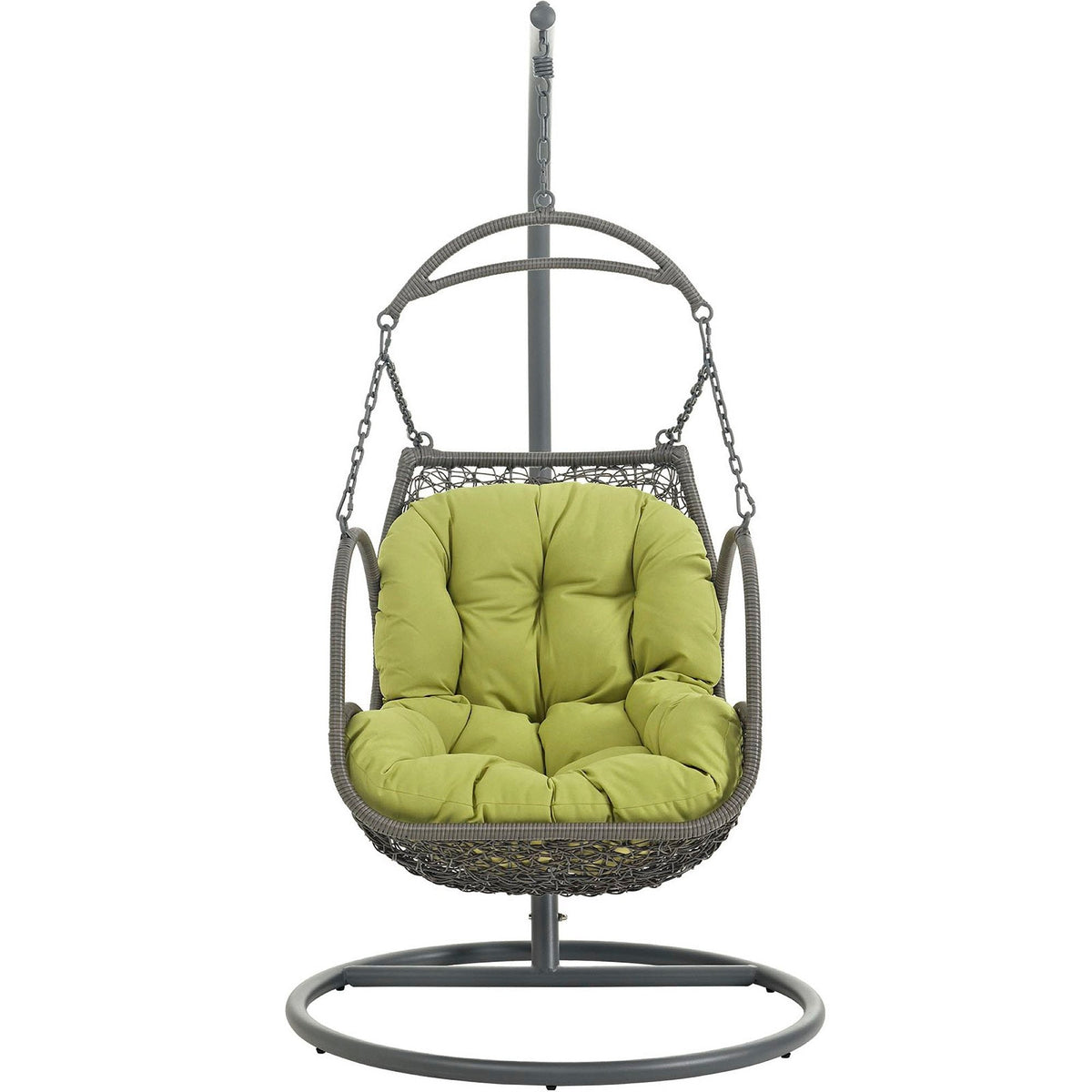 Arbor Outdoor Patio Wood Swing Chair by Modway