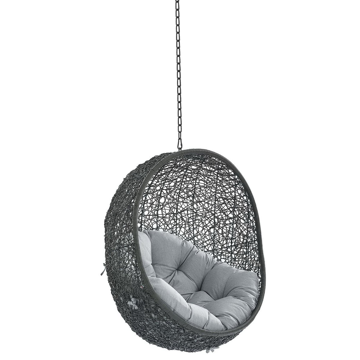 Hide Sunbrella® Fabric Swing Outdoor Patio Lounge Chair Without Stand by Modway
