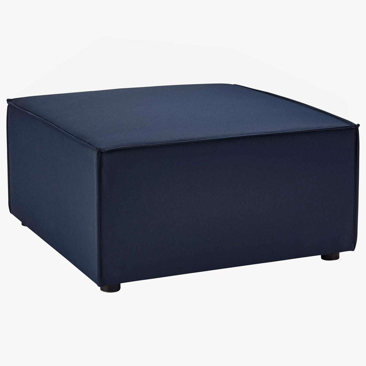 Saybrook 5-Piece Outdoor Patio Upholstered Sectional Sofa by Modway - Gray / Navy / White (EEI-4382)