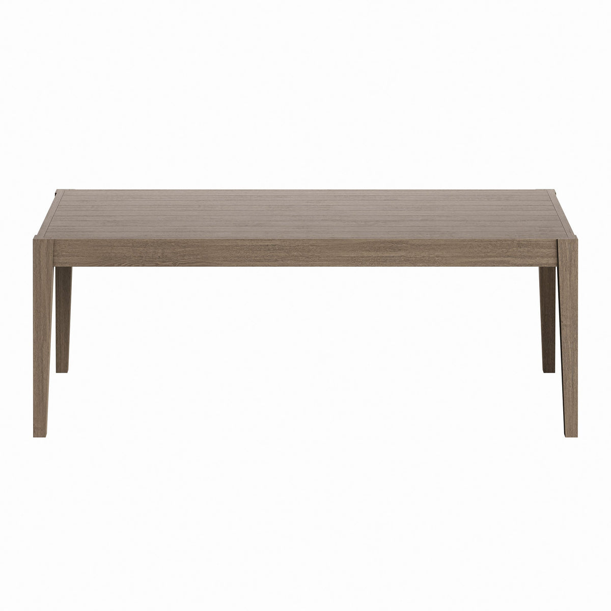 Northlake 83" Rectangular Outdoor Patio Teak Dining Table by Modway