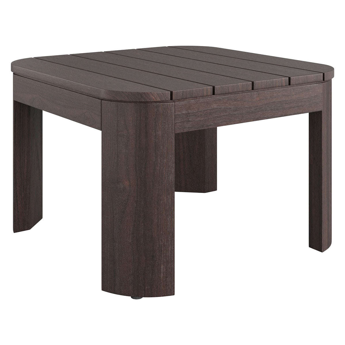 Kona 3-Piece Outdoor Patio Teak Wood Chaise Lounge Set by Modway