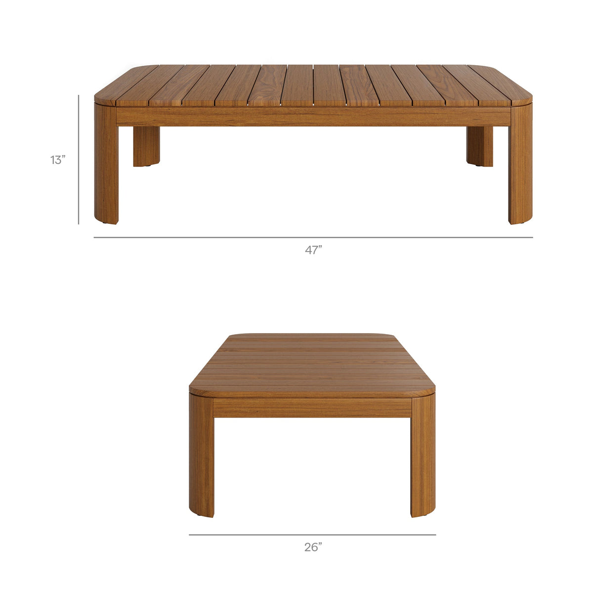 Kona 5-Piece Outdoor Patio Teak Wood Furniture Set by Modway