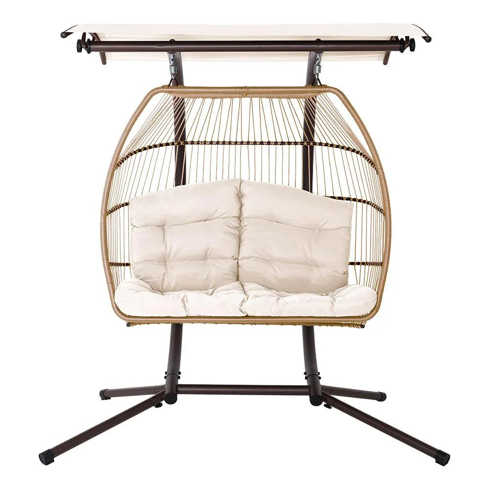 Garden Outdoor Furniture Lounge Hanging Swing Chair Egg Hammock Stand