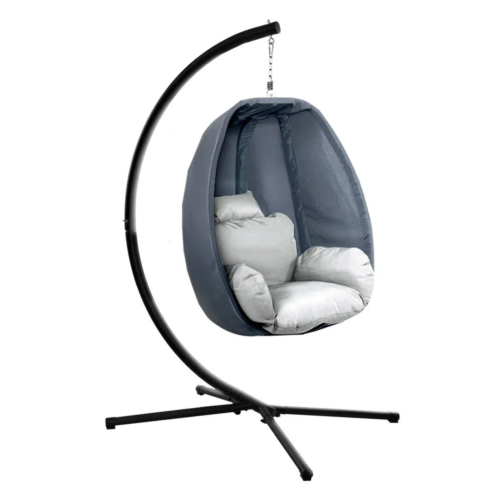 Gardeon Outdoor Furniture Egg Hammock Hanging Swing Chair Pod Lounge