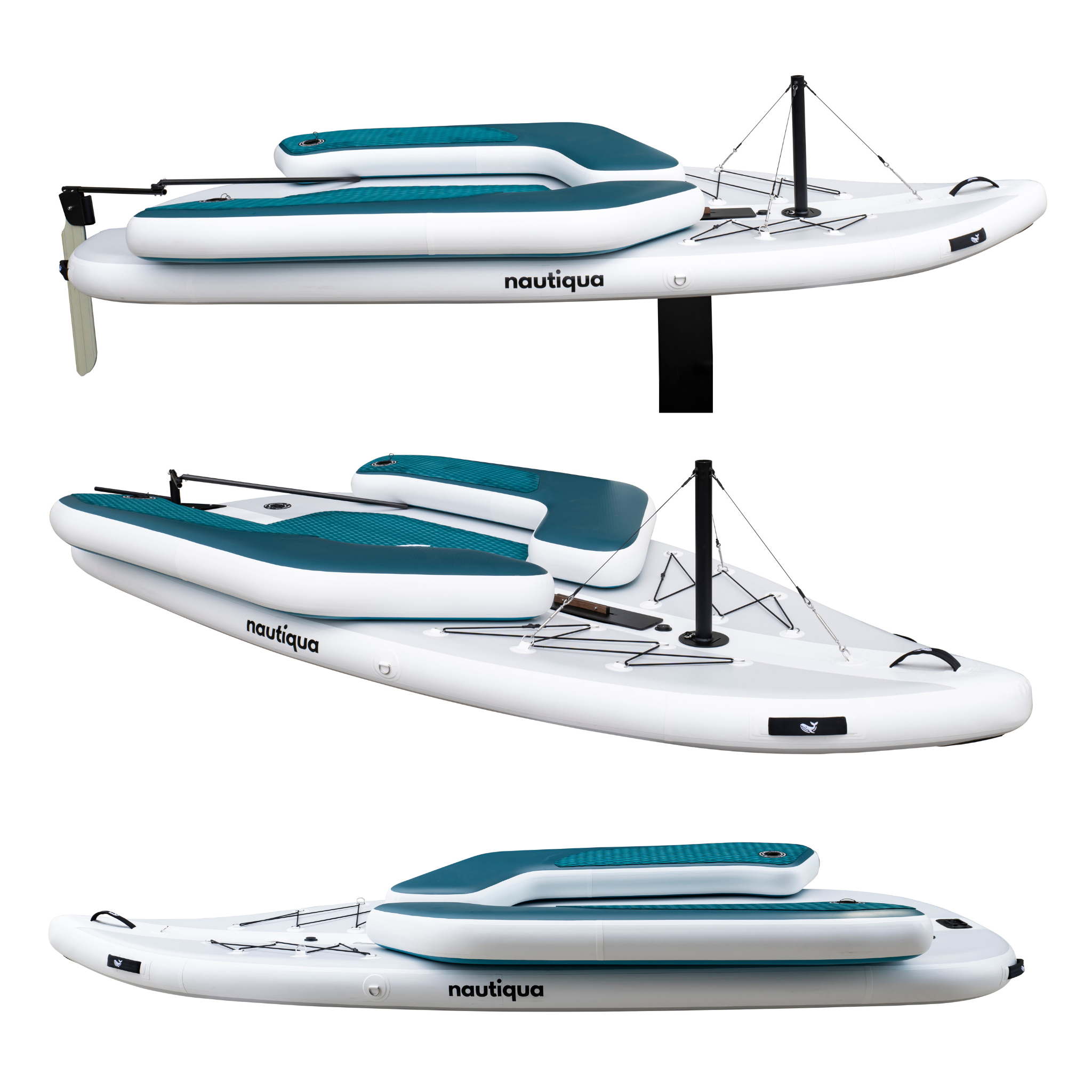 Nautiqua | STARSAIL | Inflatable 3 Chamber Sailing dinghy