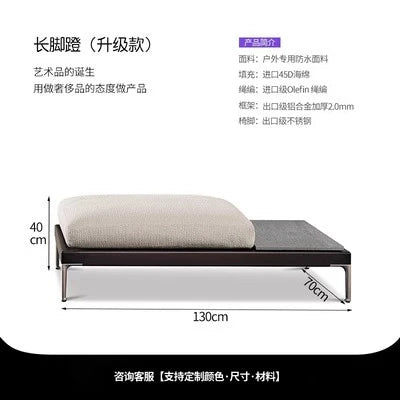 Outdoor Rattan Garden Sofa House Casual Teak Waterproof and Sun Protection Outdoor Outdoor Furniture Garden Balcony Rattan Chair