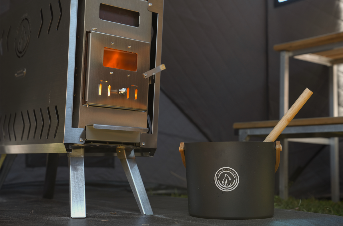 Nova 6 Sauna Tent Elite Experience Package (6-person)