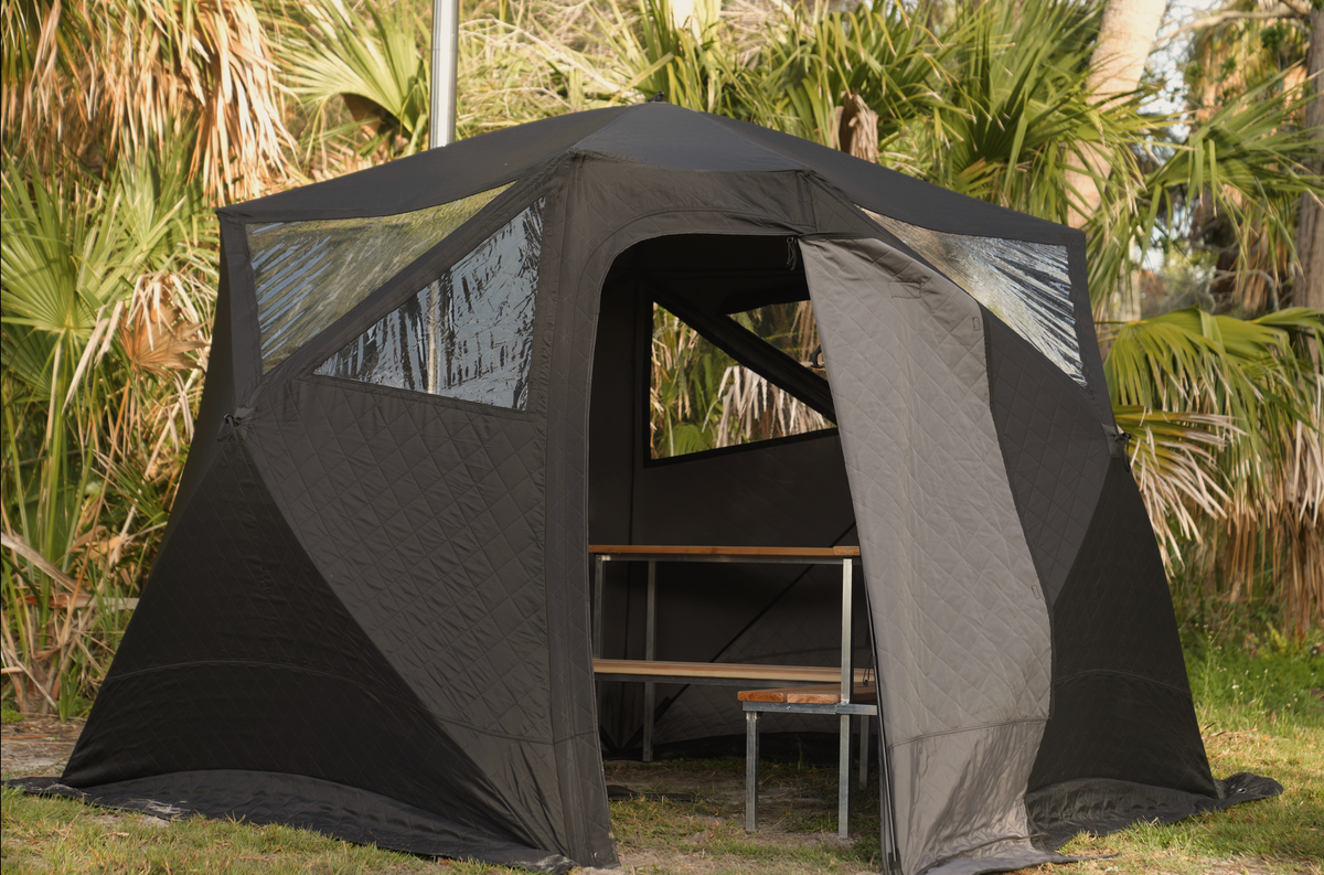 Nova 6 Sauna Tent Elite Experience Package (6-person)