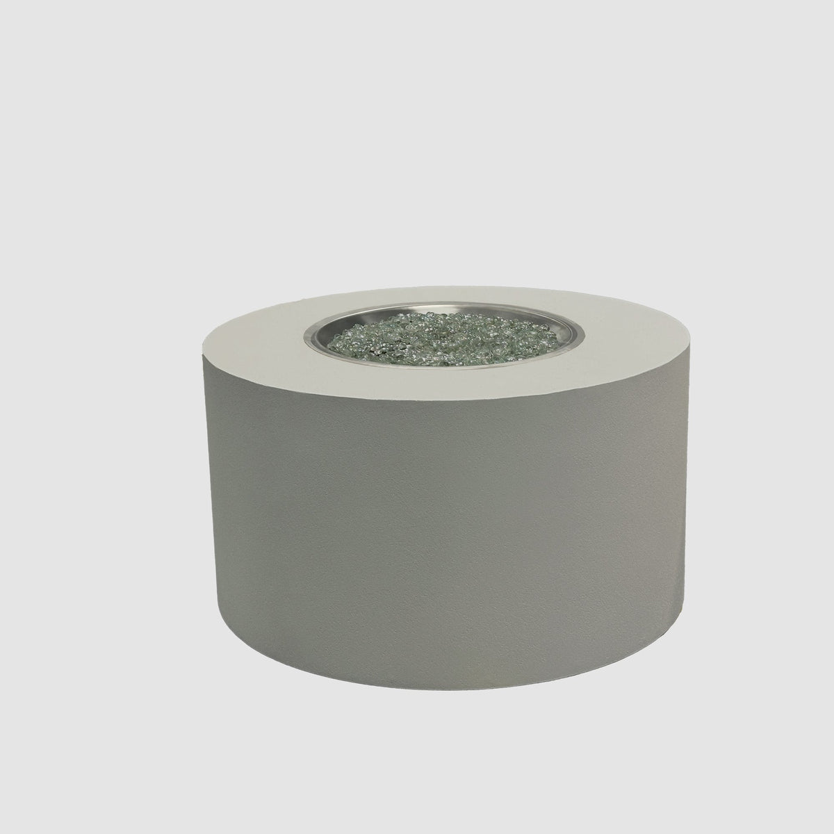 Vosera Round Gas Fire Pit Table