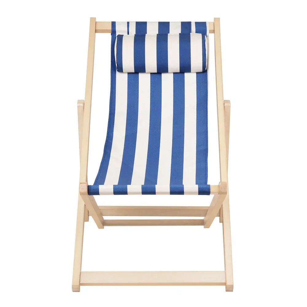 Garden Outdoor Furniture Sun Lounge Beach Chairs Deck Chair Folding