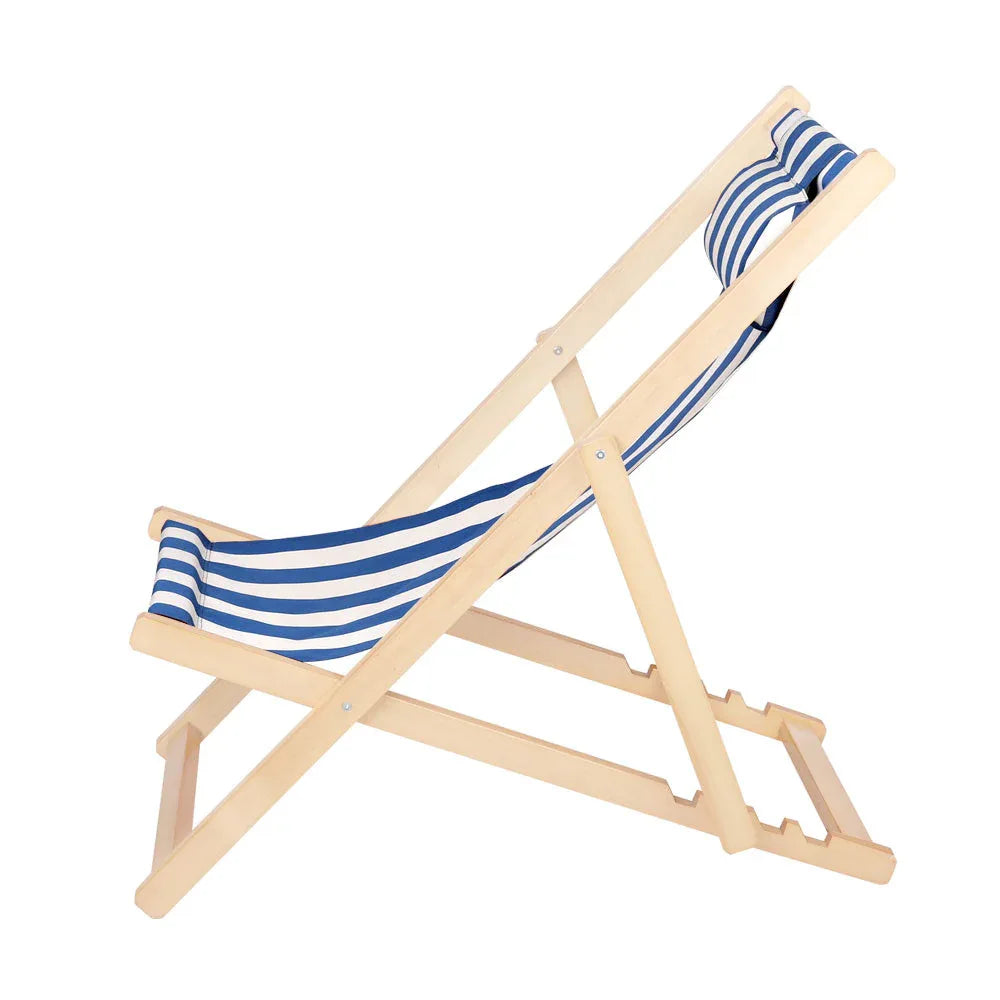 Garden Outdoor Furniture Sun Lounge Beach Chairs Deck Chair Folding