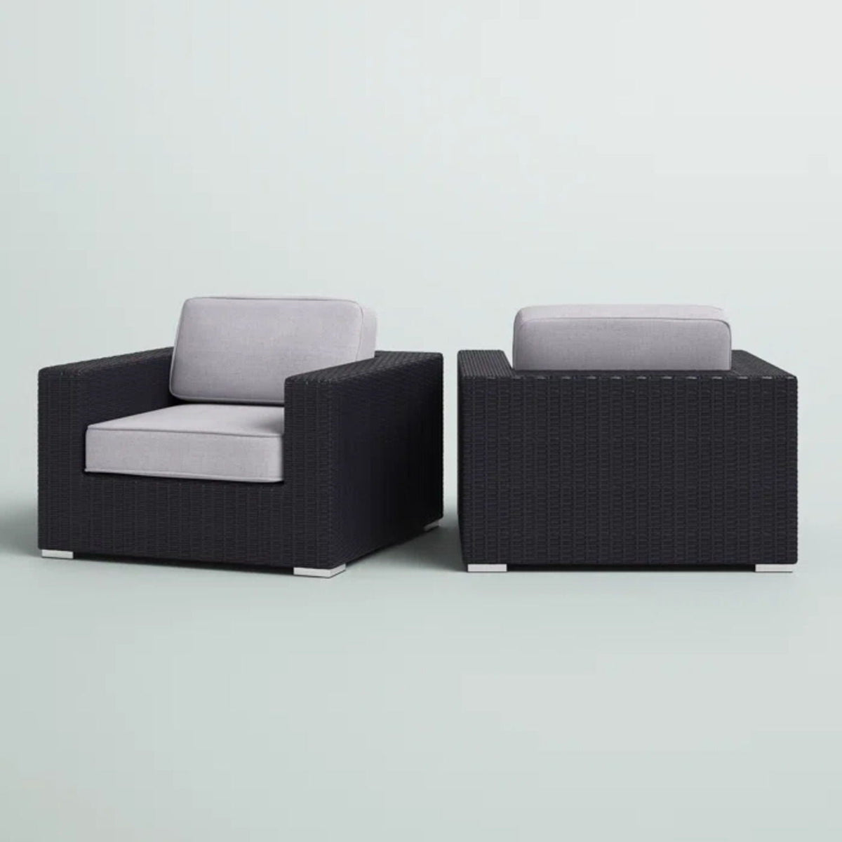 Outdoor Patio Chair With Cushions