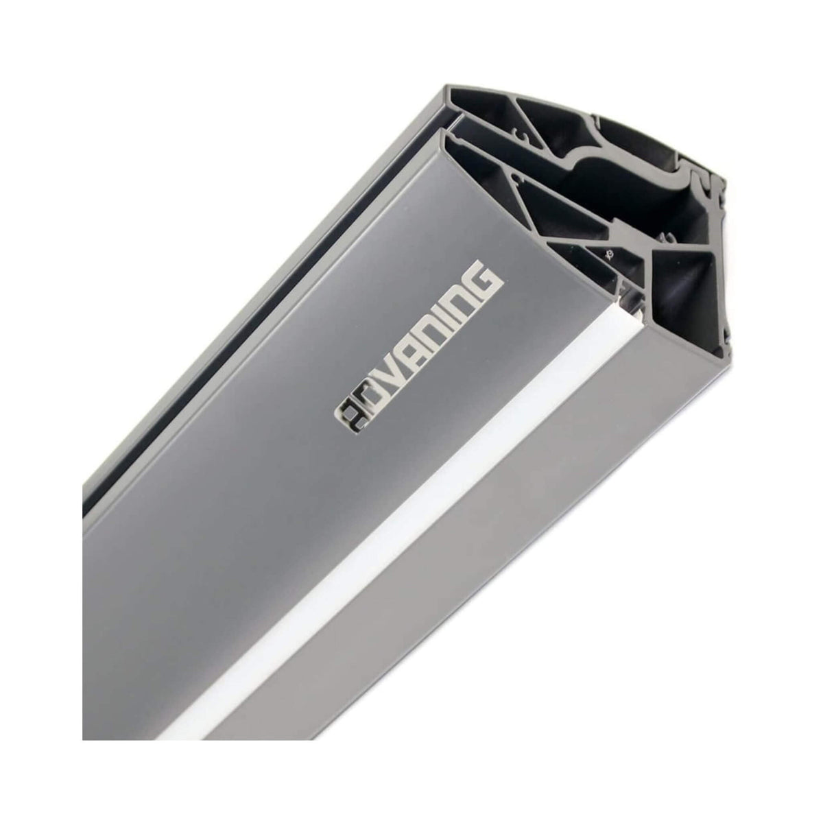 Advaning GA Series Clear Construction-Grade Tempered Glass Awning With Single Clamp