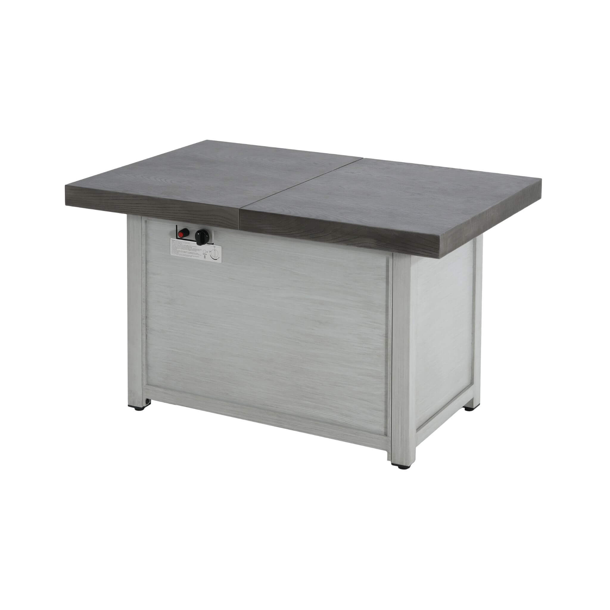 Alora Premium 50K BTU Rectangle Outdoor Aluminum Fire Pit Table (SAK70248)