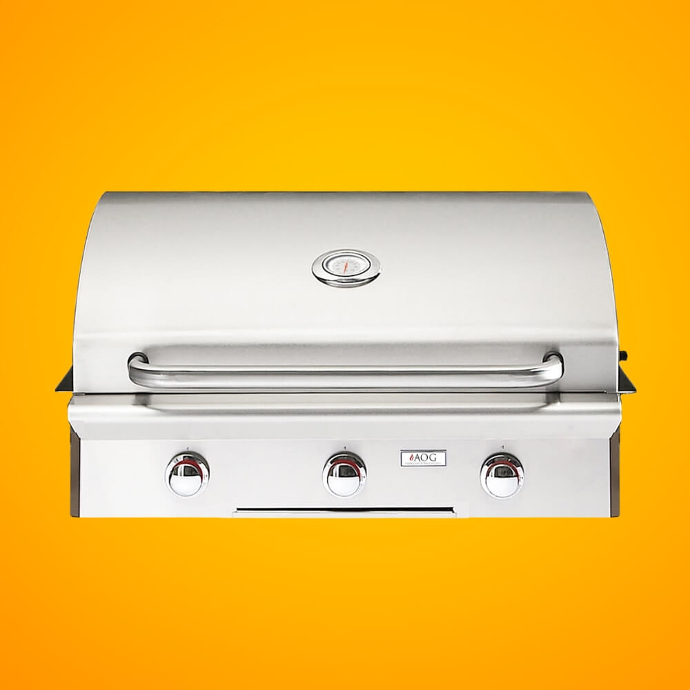 American Outdoor Grill 30NBL-00SP L-Series 3-Burner Built-In Natural Gas Grill, 30"
