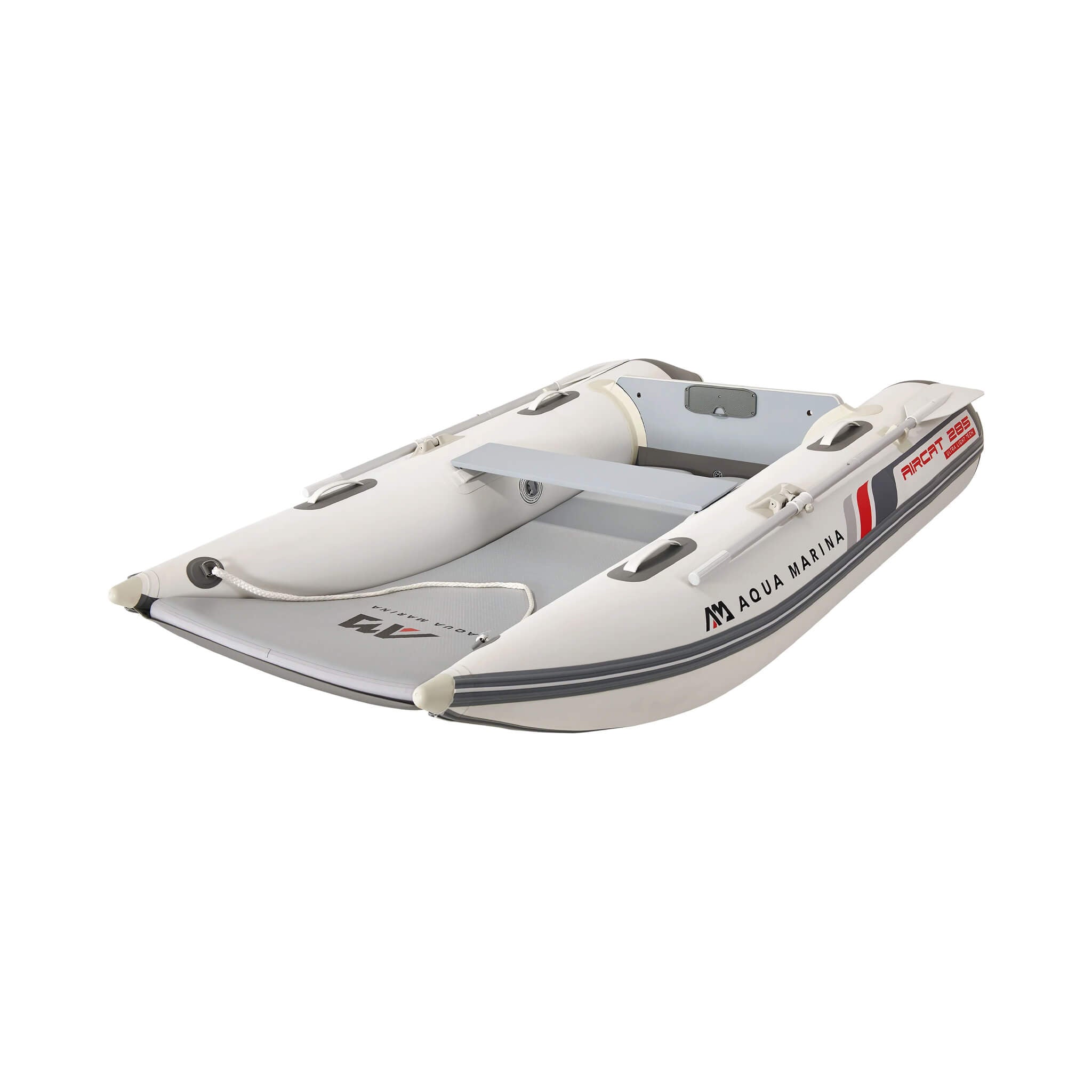 Aqua Marina Aircat 11 ft 5-Person High-Speed Inflatable Catamaran with DWF Air Deck