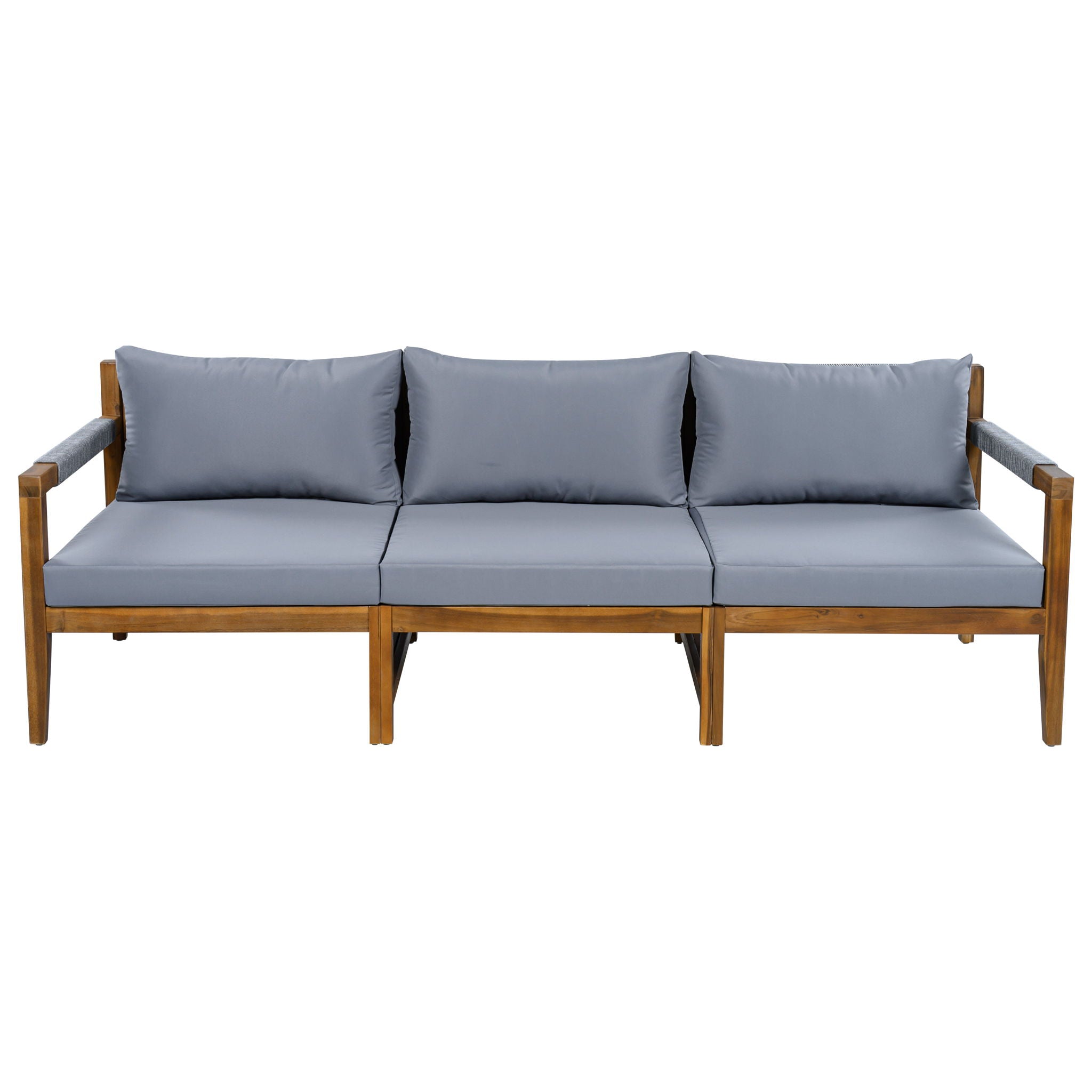 3 Piece Outdoor Sectional Sofa Set