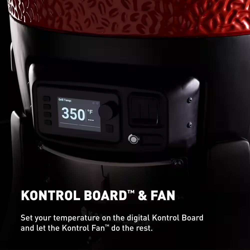 Konnected Joe 18 In. Digital Charcoal Grill and Smoker with Auto-Ignition and Wi-Fi Temperature Control