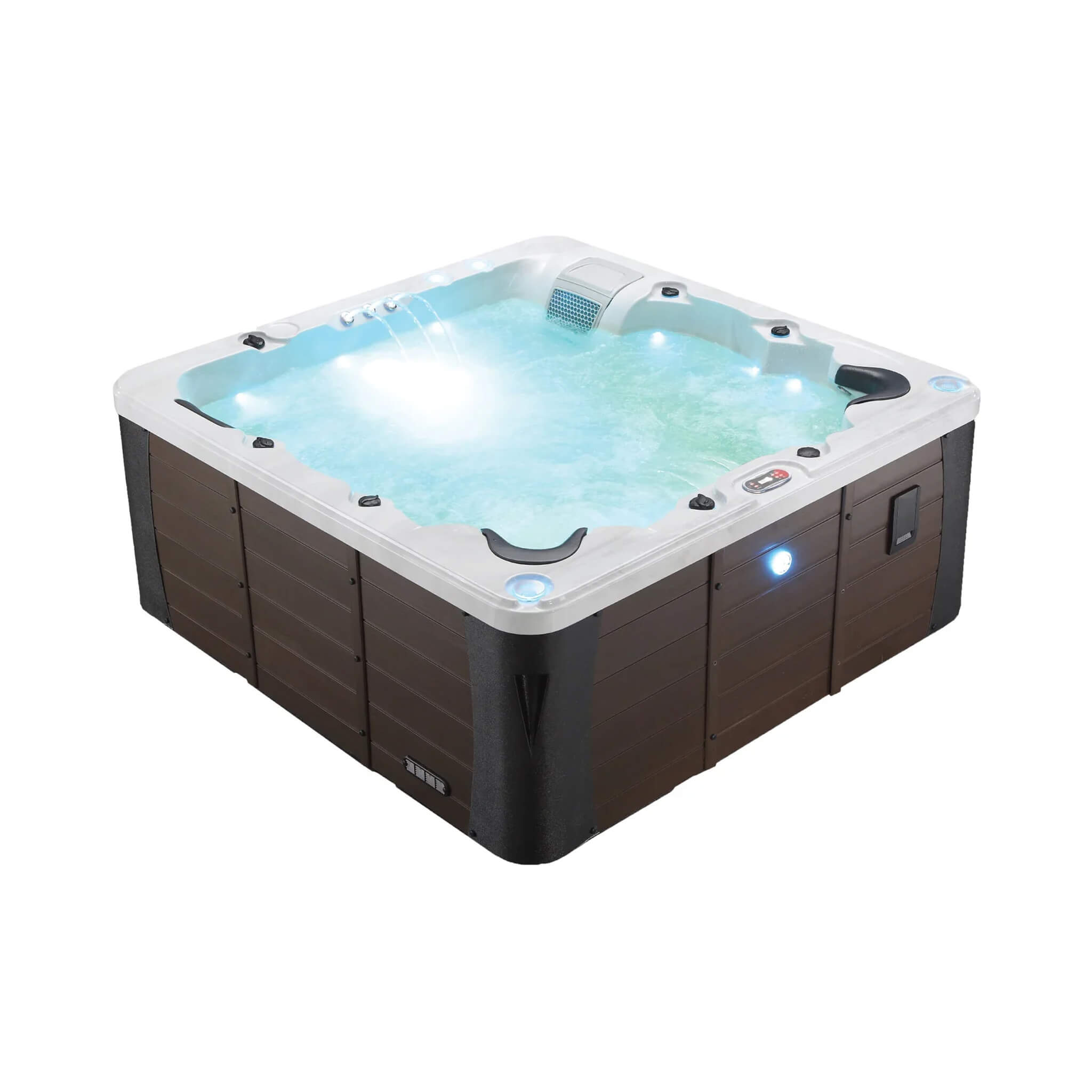 CSC Kansas 6-Person 240V Luxury 46-Jet Spa With Glacier Filtration