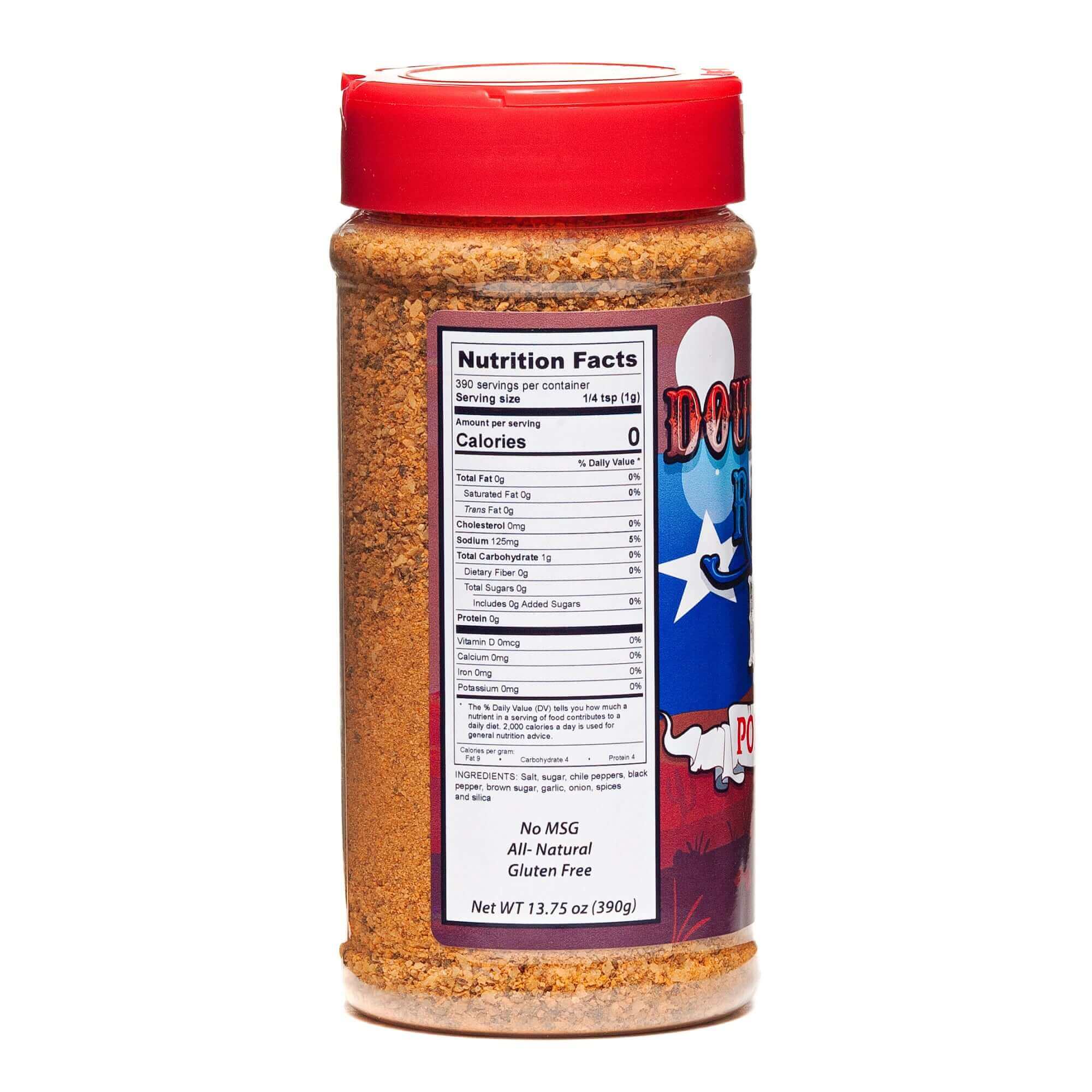Double Dun Ranch BBQ Pork Rub