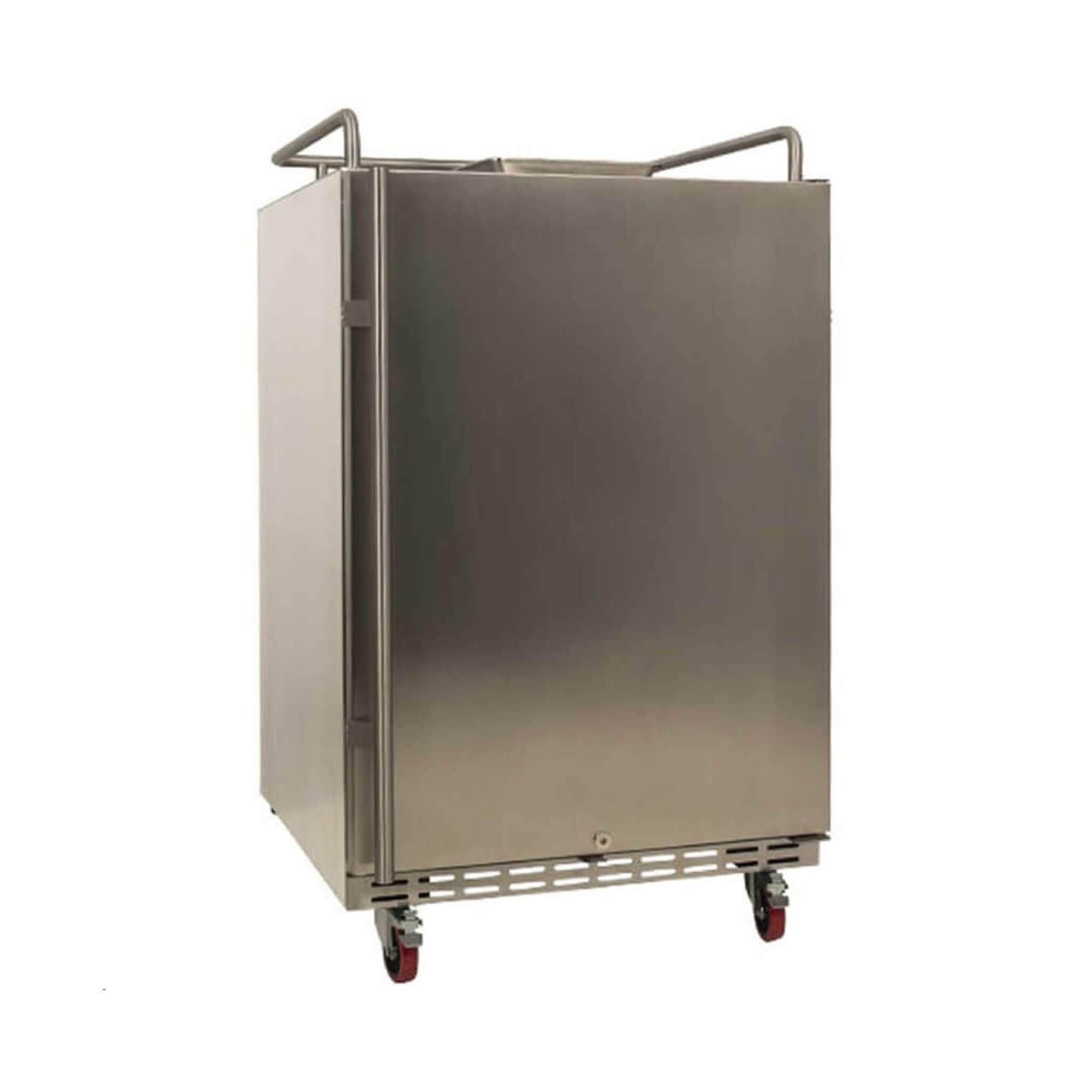 Edgestar 24-Inch Outdoor Kegerator Conversion Refrigerator With Forced Air Refrigeration