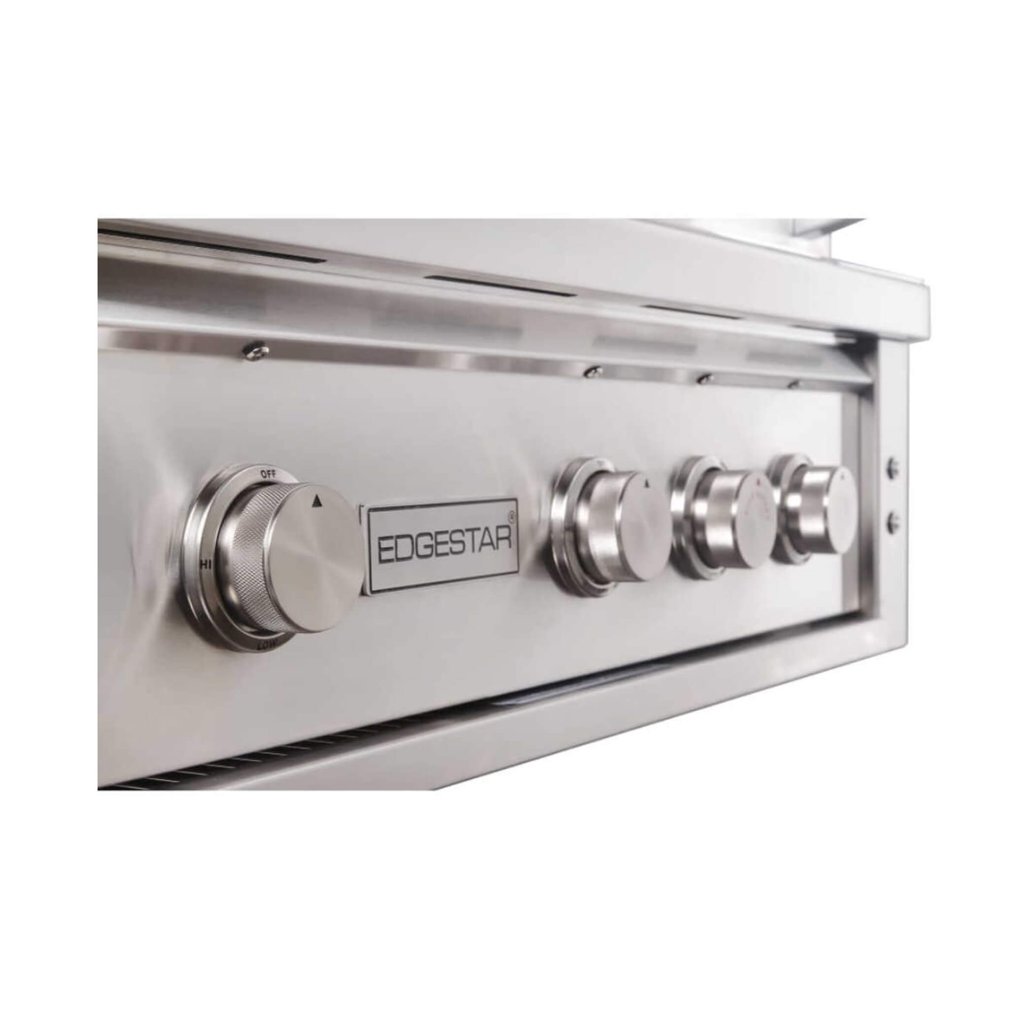 Edgestar 89K BTU 36-Inch Freestanding LED Lighting Grill And Cart With Rotisserie (SAK85914)