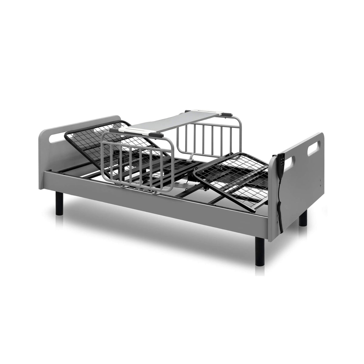 Electric Adjustable Hospital Bed With Remote Control And Memory Foam Mattress