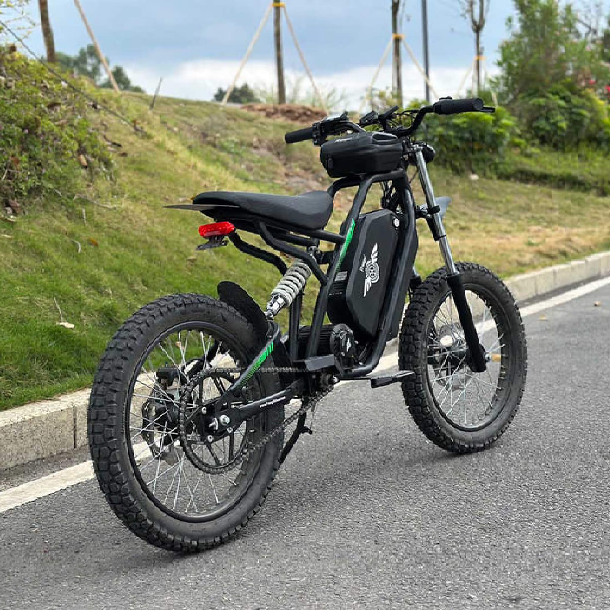 Freego Nova 3 Mid-Drive All-Terrain Electric Motorcycle, 3000W (SAK19582)