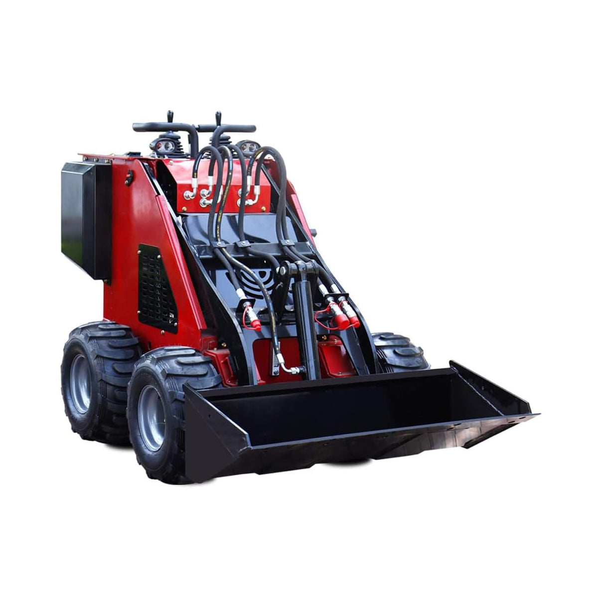 Heavy-Duty 13.5HP Mini Gas Skid Steer Loader With Wide Bucket