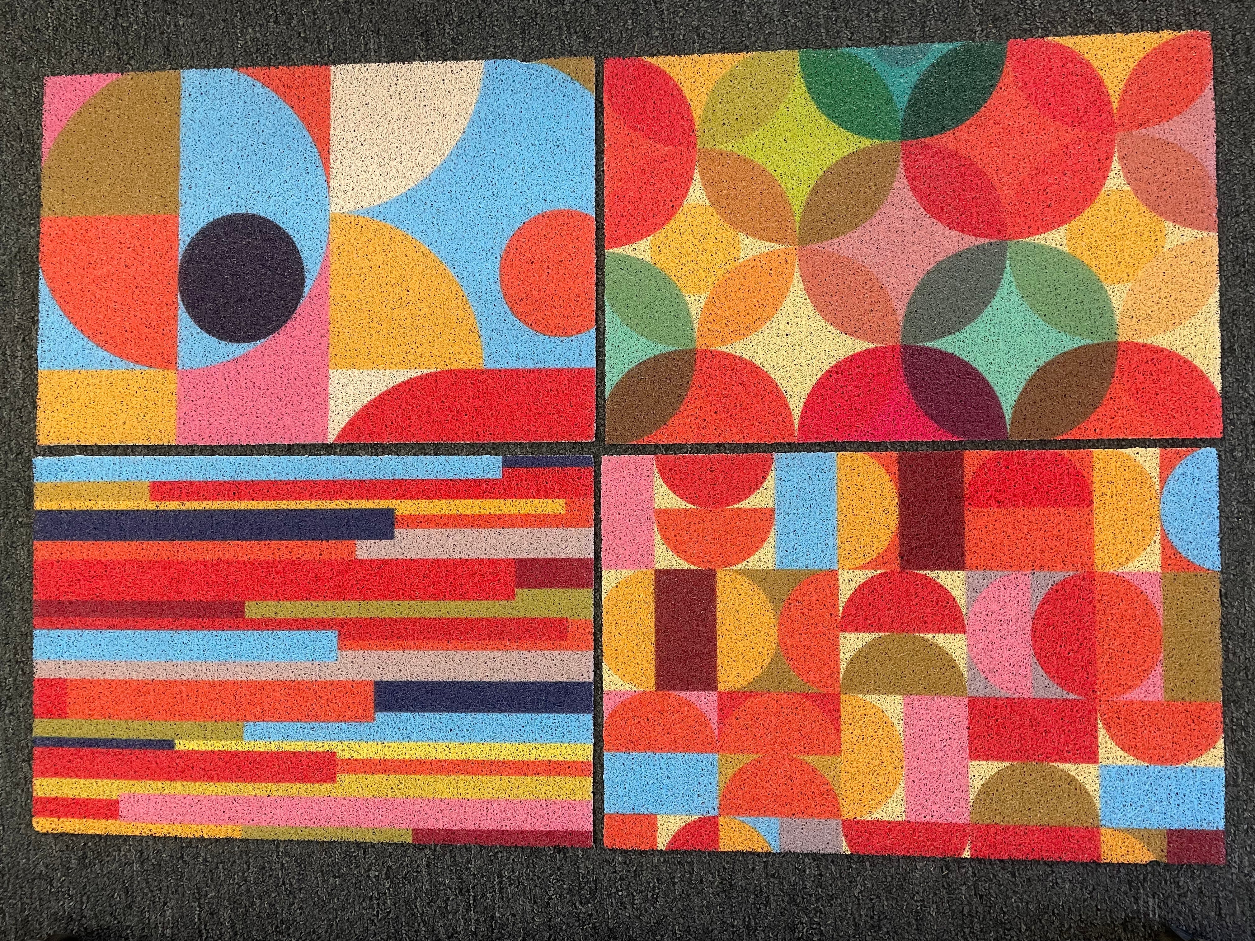 Passage Indoor/Outdoor Doormat - Starburst - 17.7”’ x 29.56”