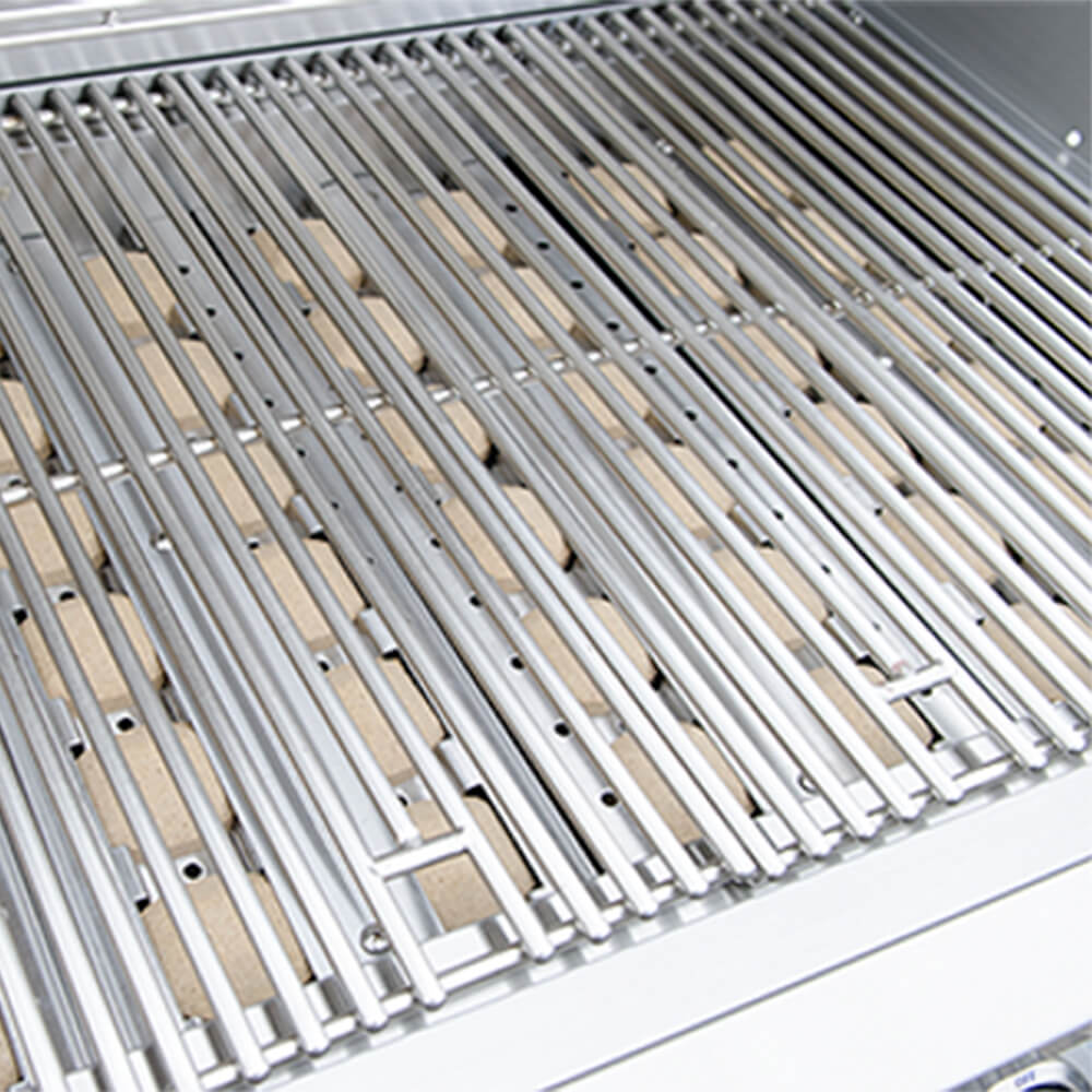 KoKoMo Grills 32" Heavy Duty 60K BTU LP/NG 4 Burner Built-In Stainless Steel Gas Grill