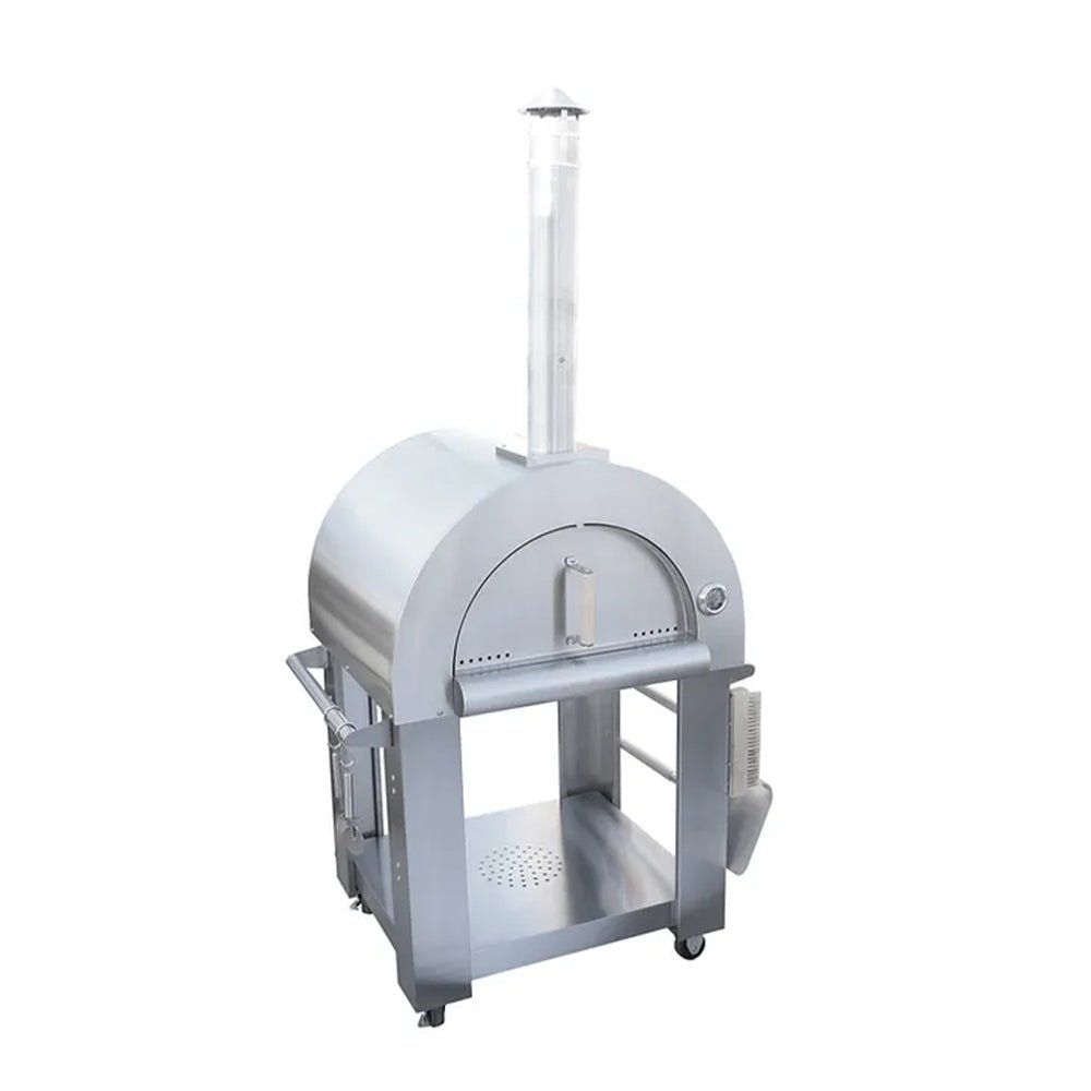 KoKoMo Grills Premium 32-Inch Stainless Steel Wood Fired Pizza Oven