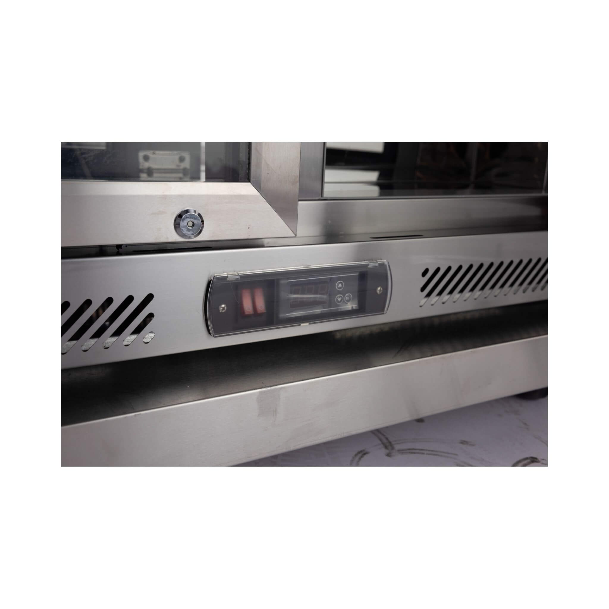 Large 68L Stainless Steel Single-Door Fridge For Outdoor Kitchen Islands